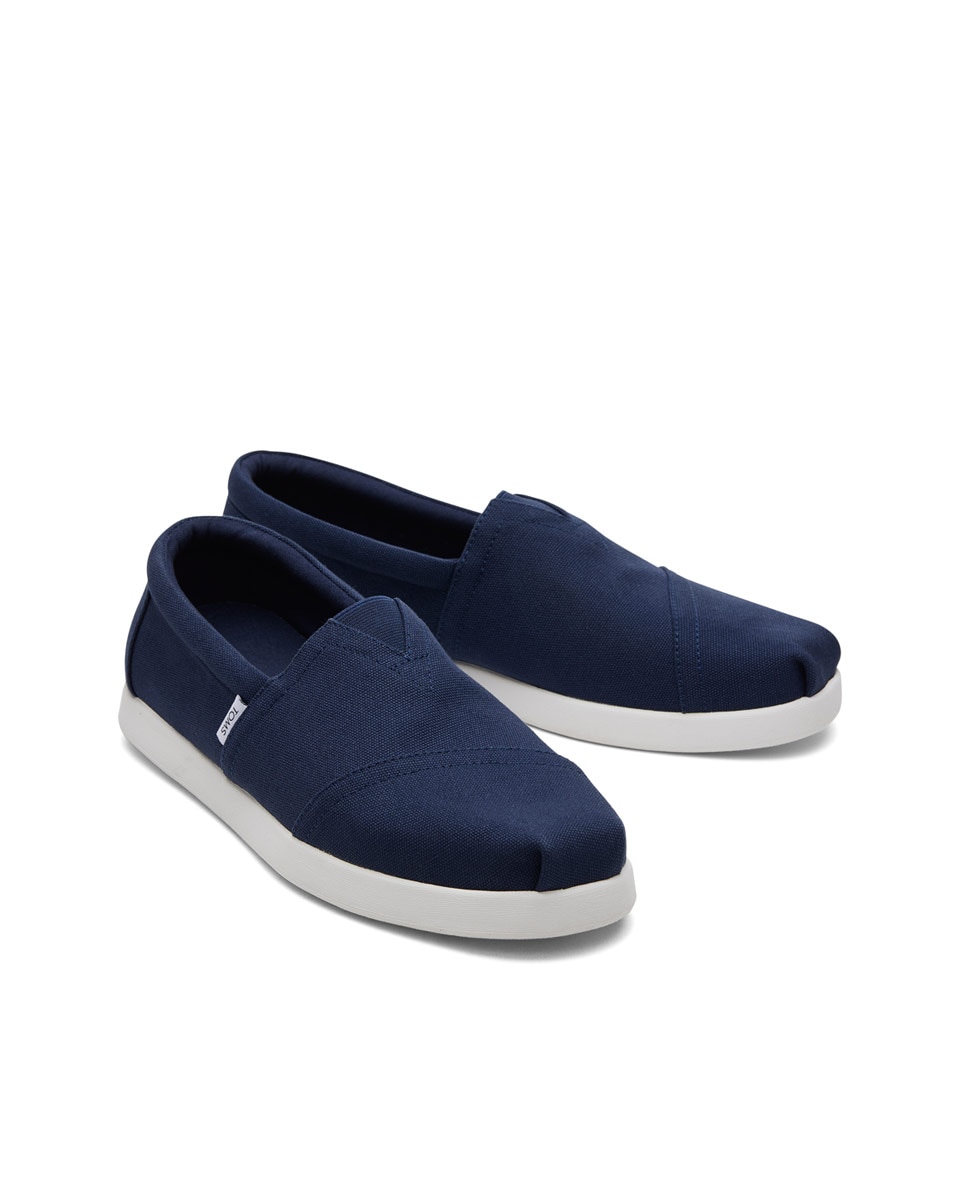 Alpercatas de Têxtil Reciclado Azul-2