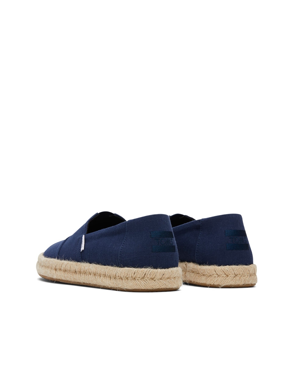 Alpercatas Robe 2 Toms em Lona Azul-marinho-3