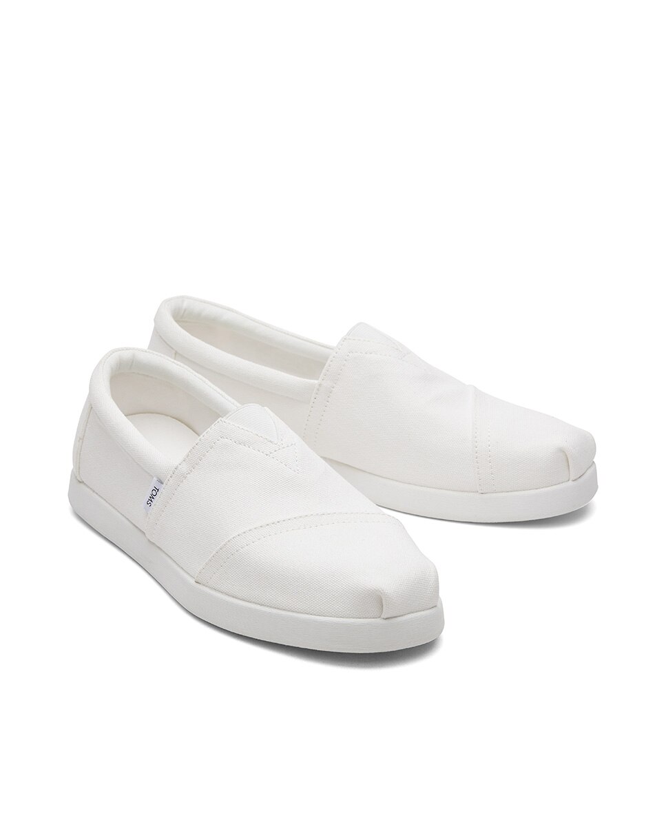 Alpercatas Alp Forward Toms em Lona Branco-2