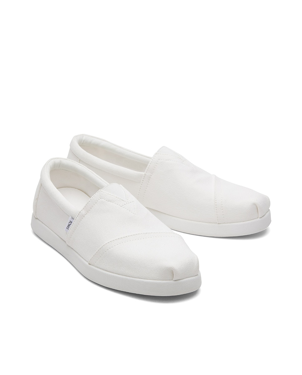 Alpercatas Alp Forward Toms em Lona Branco-2