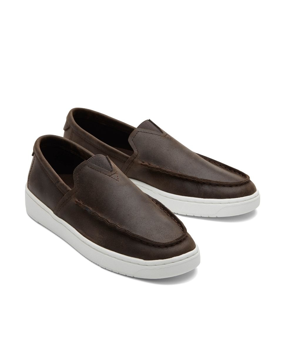 Mocassins Trvl Lite Loafer em Camurça Castanho-escuro-2