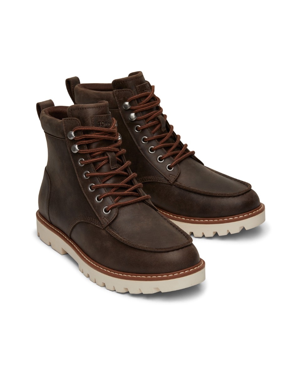 Botas Palomar Toms em Pele Castanho-escuro-2