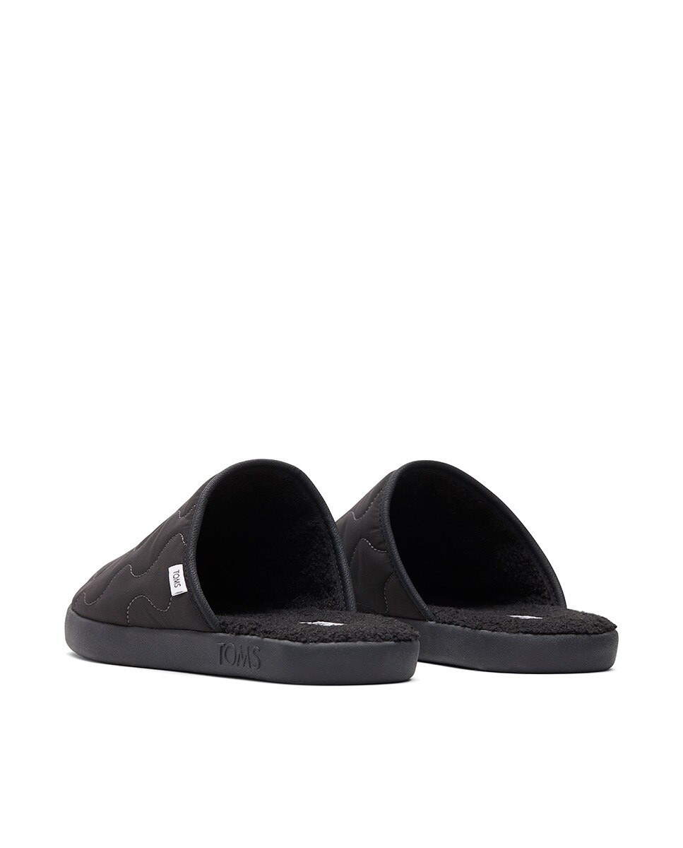 Pantufas Harbor em Preto Preto-3