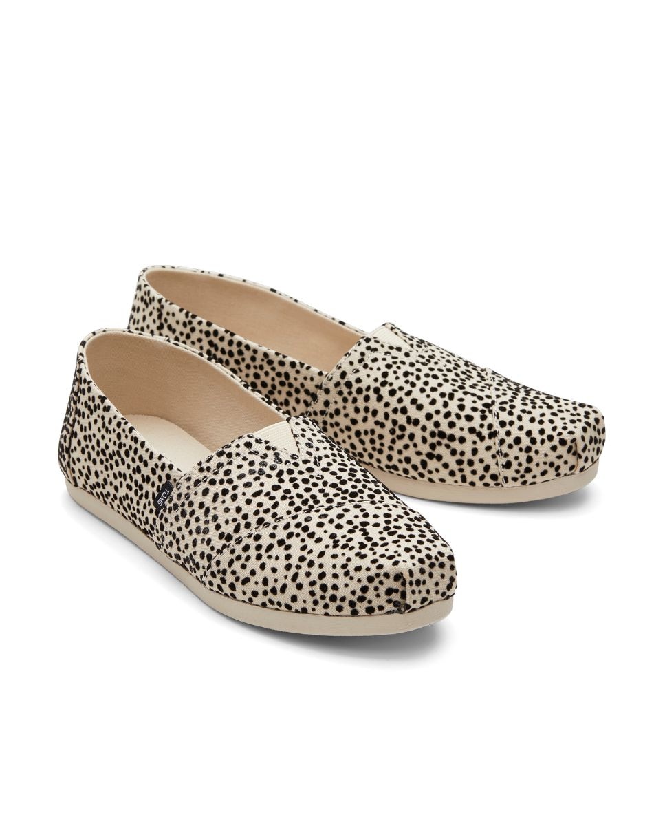 Alpercatas Rasas com Estampado em Natural Cinzento-2