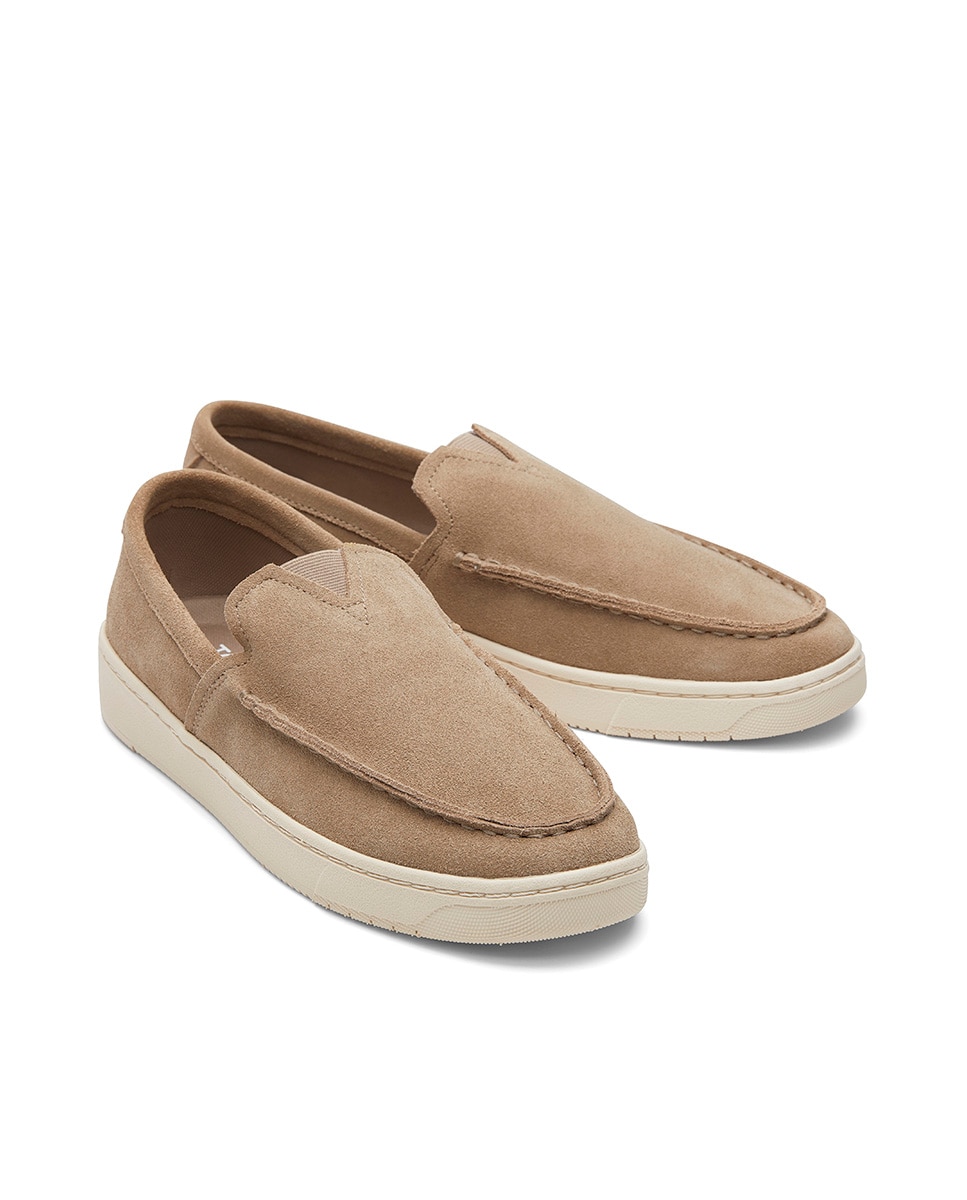 Mocassins Dress Casual Trvl Lite Loafer Toms em Camurça em Castanho Castanho-2