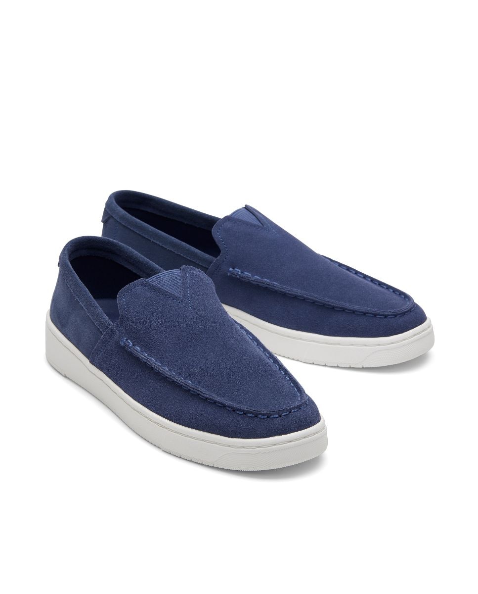 Mocassins Trvl Lite Loafer em Camurça Azul-2