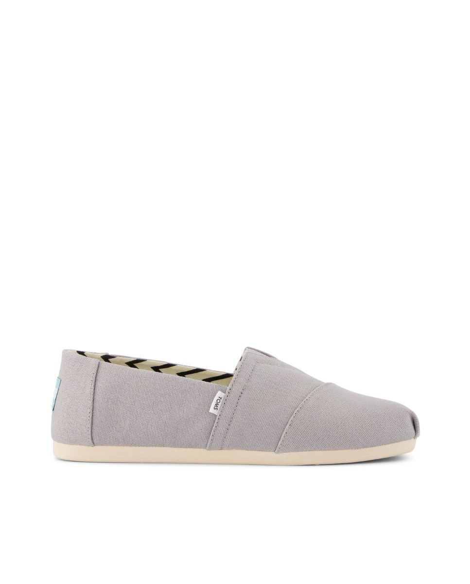 Alpercatas Classic de Lona Cinzento-claro-1