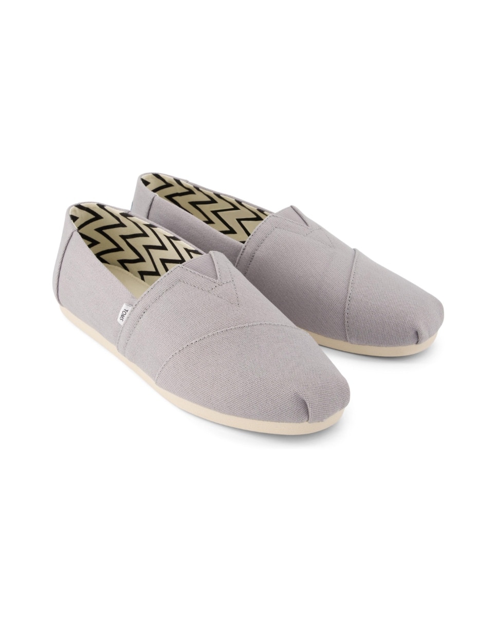 Alpercatas Classic de Lona Cinzento-claro-2