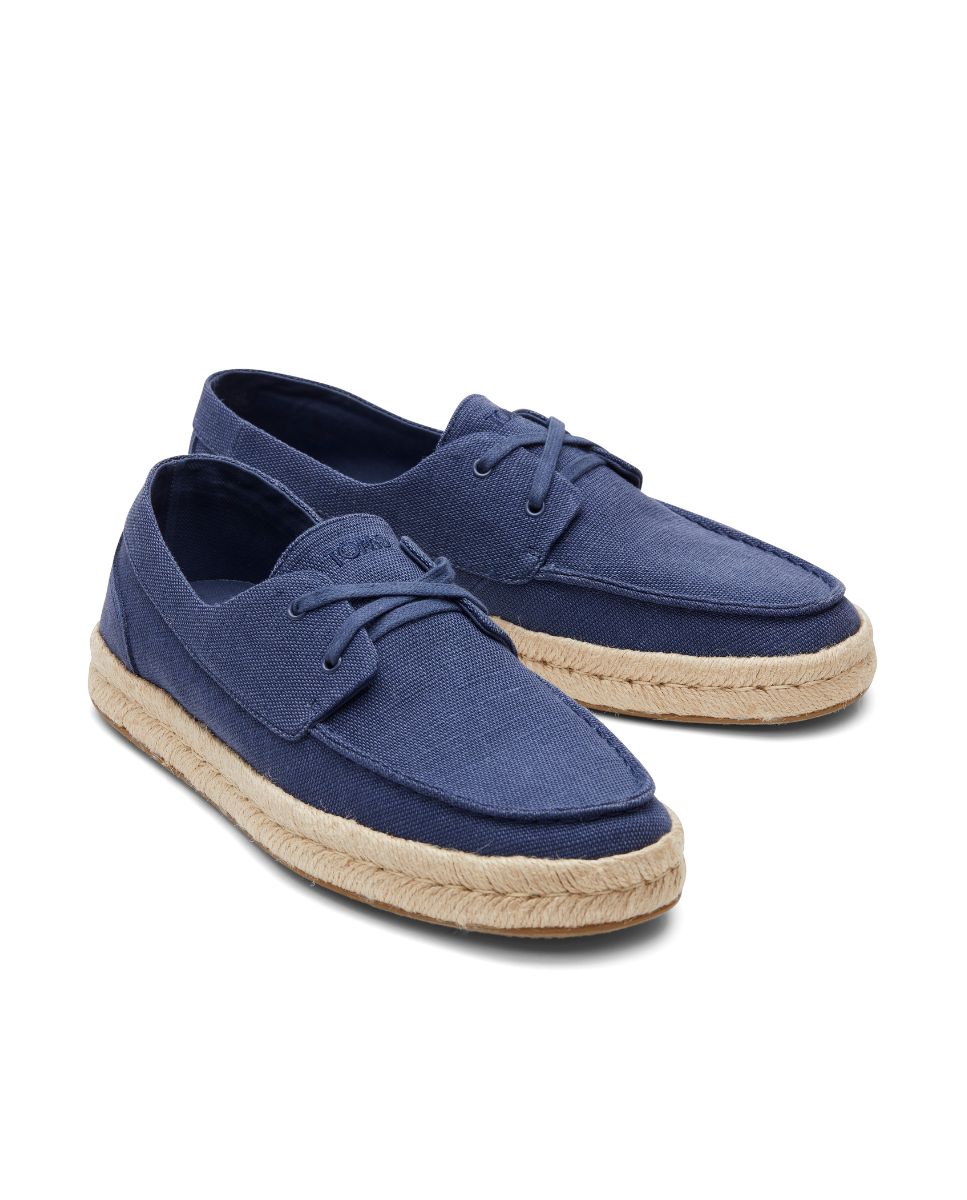 Náuticos Cabo Rope em Azul Azul-marinho-2