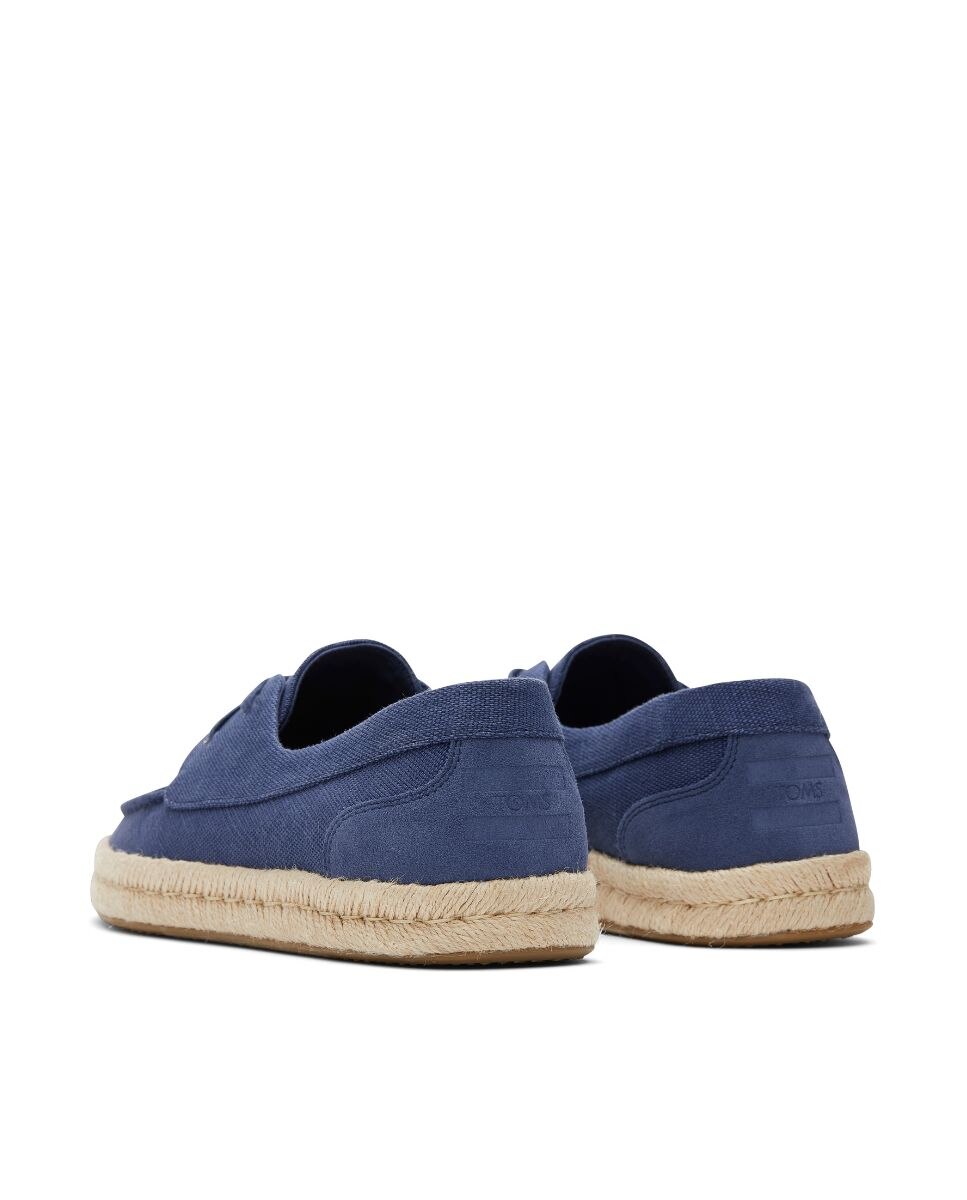 Náuticos Cabo Rope em Azul Azul-marinho-3