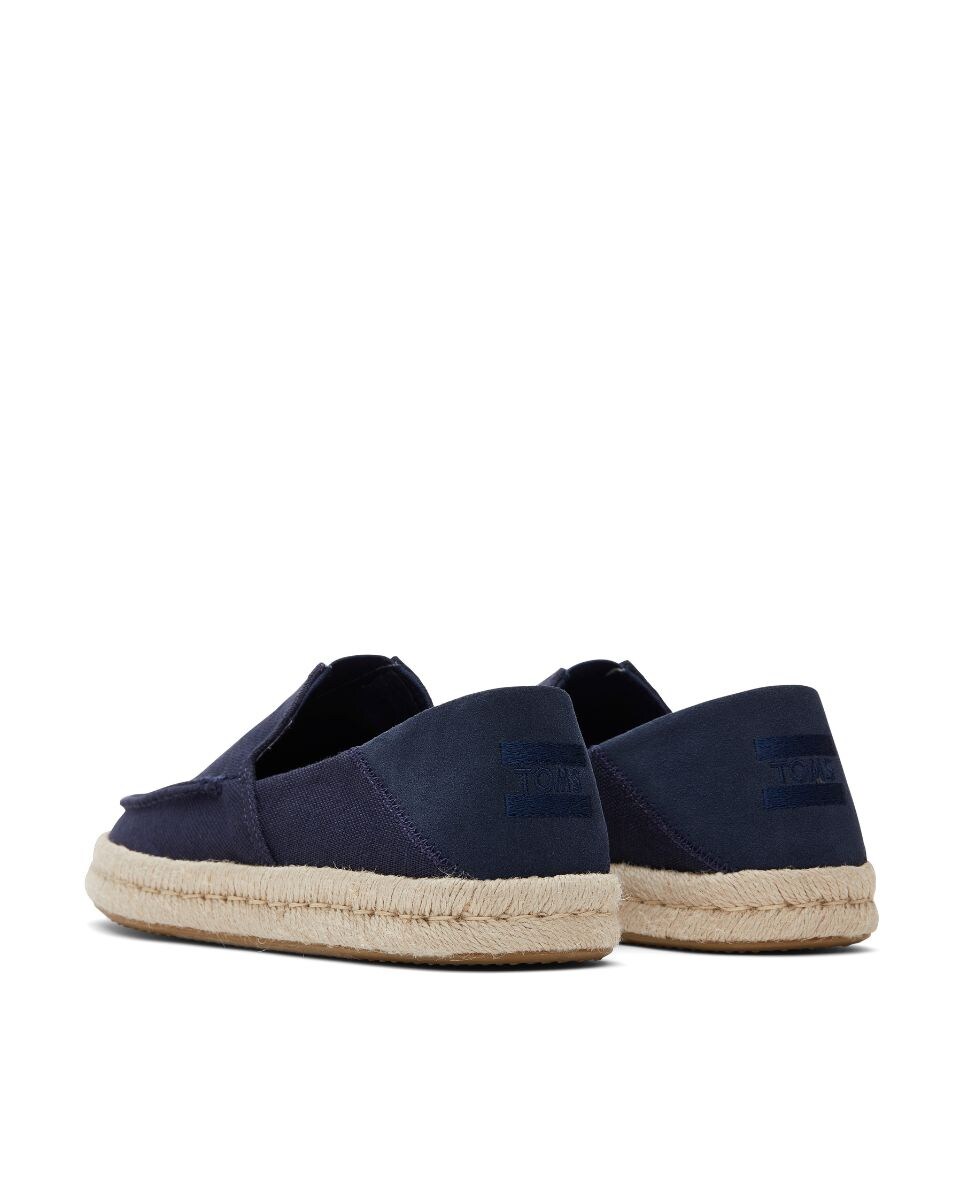 Mocassins Alonso Loafer de Têxtil Azul-marinho-3