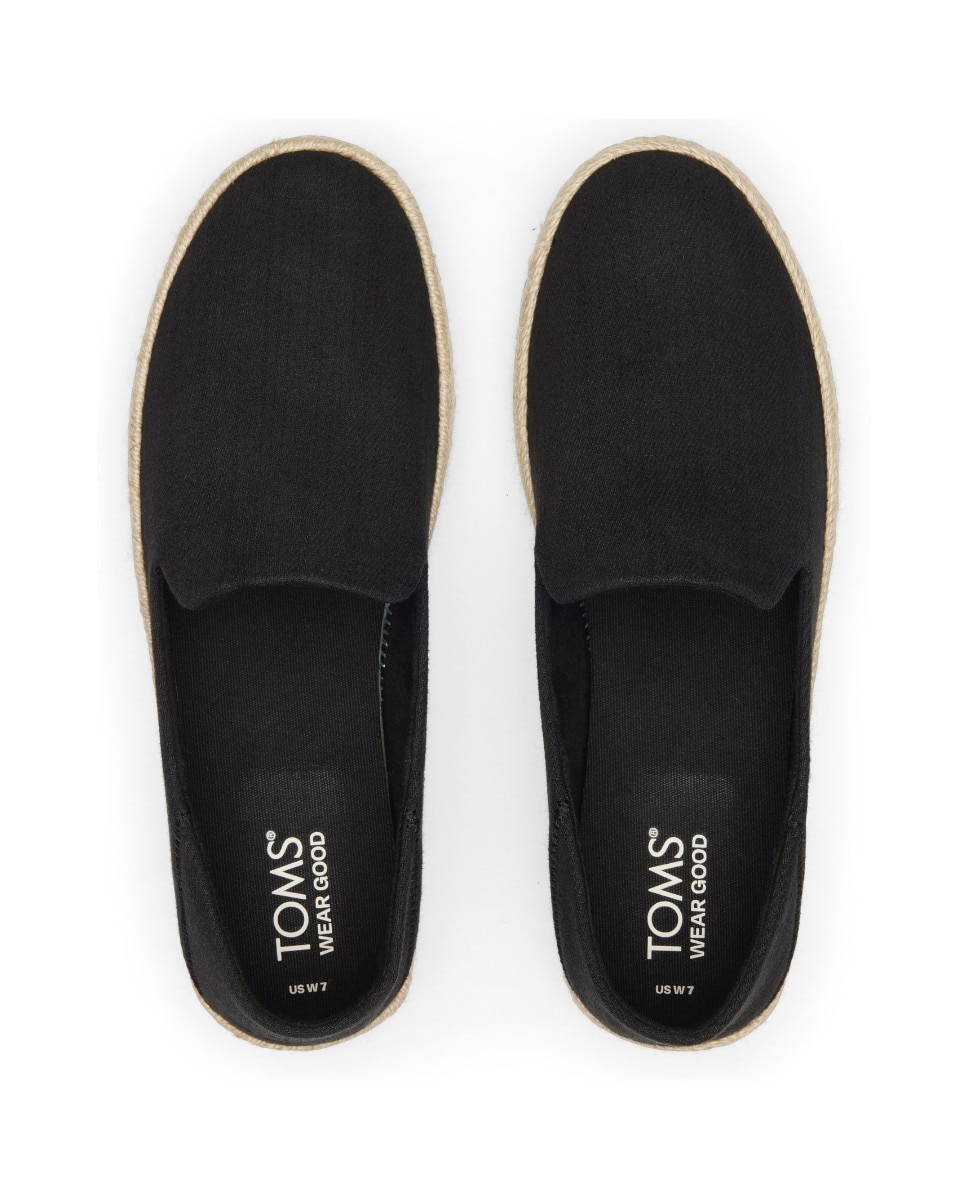 Alpercatas Rasas Carolina Preto-3