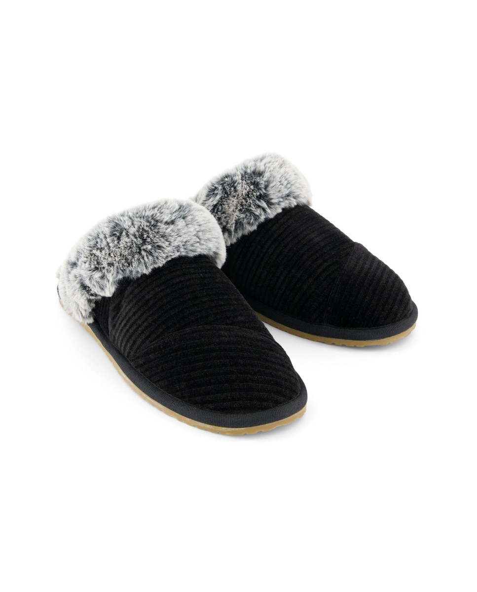 Pantufas Valerie Toms Preto-2
