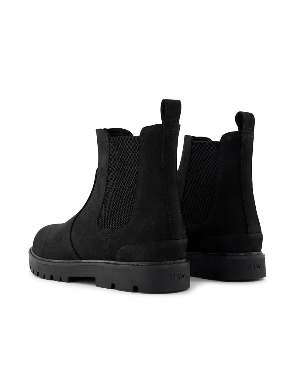 Botas Griffin Water Resistant em Camurça Preto-3
