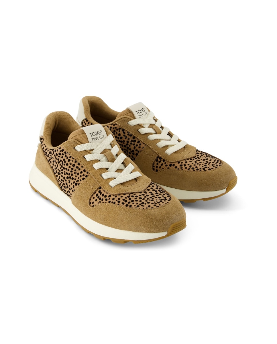 Sapatilhas Retro Trvl Lite em Camurça Multicolor-2