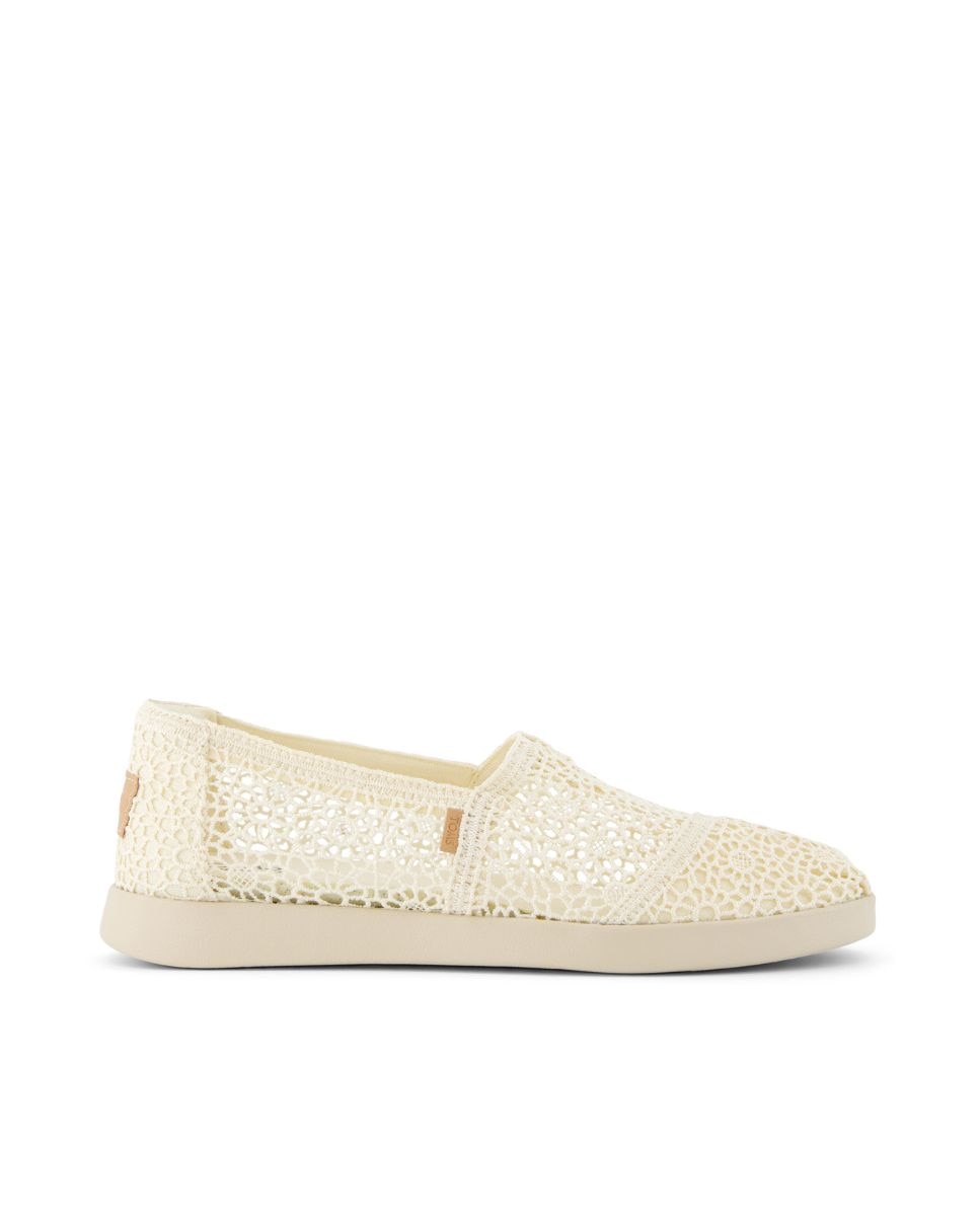Imagem 0 de Alpercatas Rasas Plus Toms em Crochet