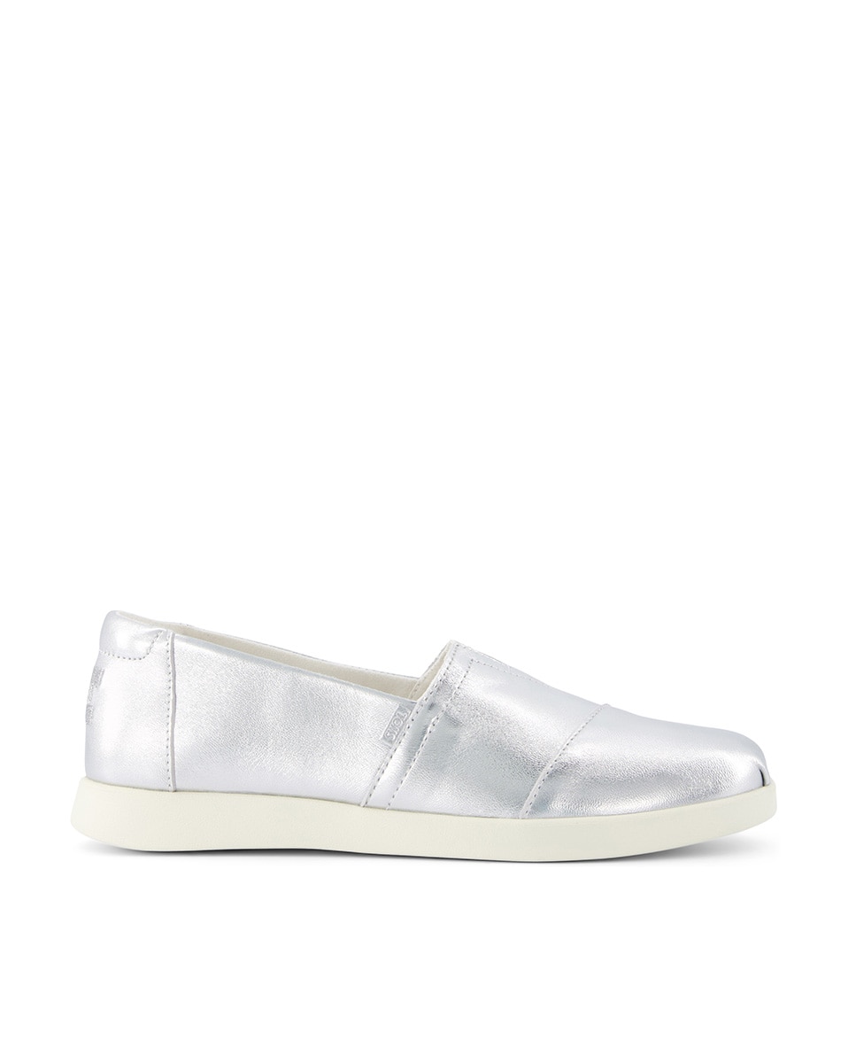 Imagem 0 de Alpercatas Rasas Plus Toms em Pele em Ouro