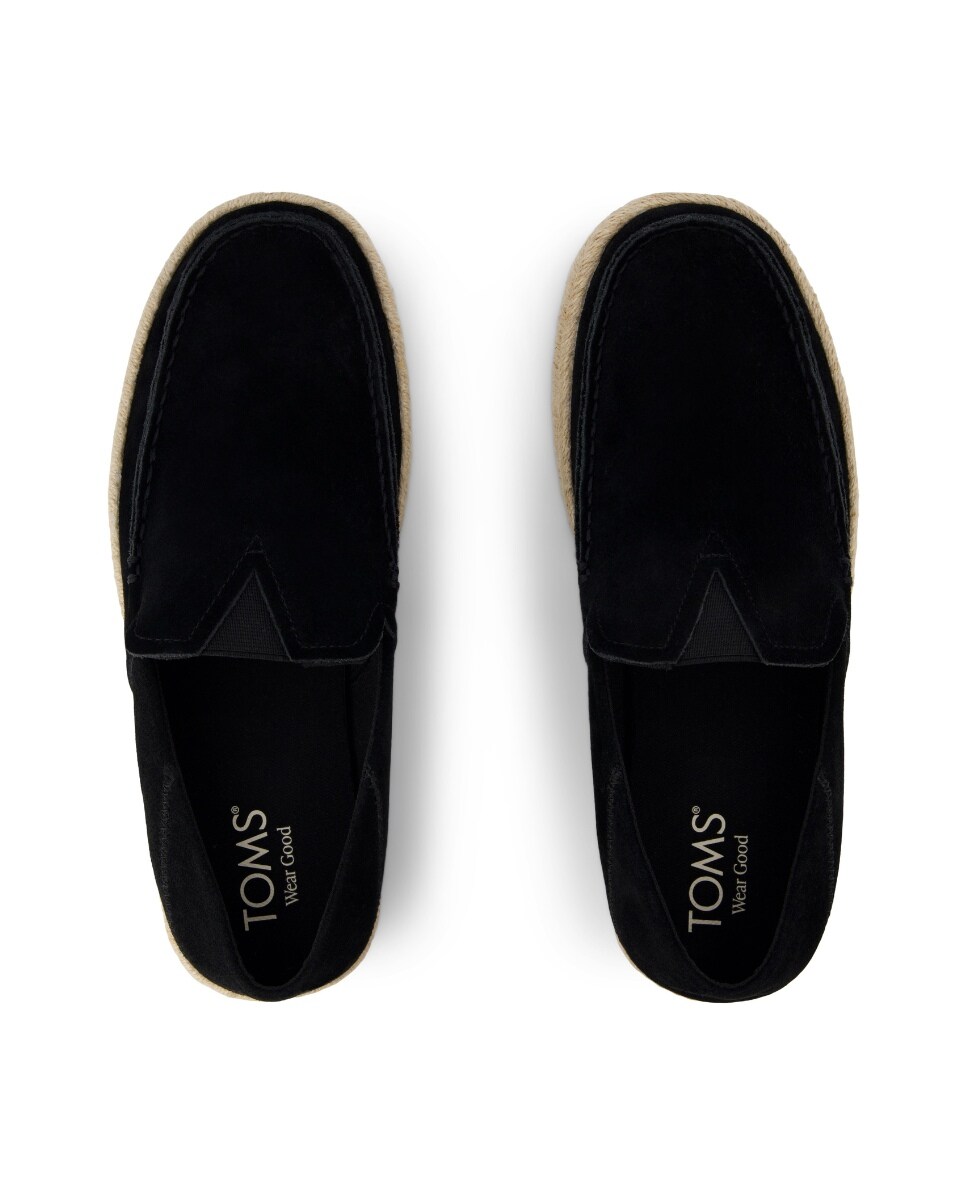 Alpercatas Loafer Rope em Preto Preto-3