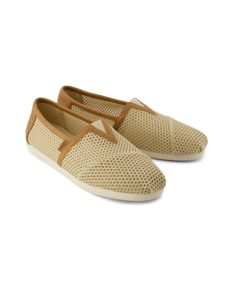 Alpercatas Classic Perfuradas Bege / Castanho-2