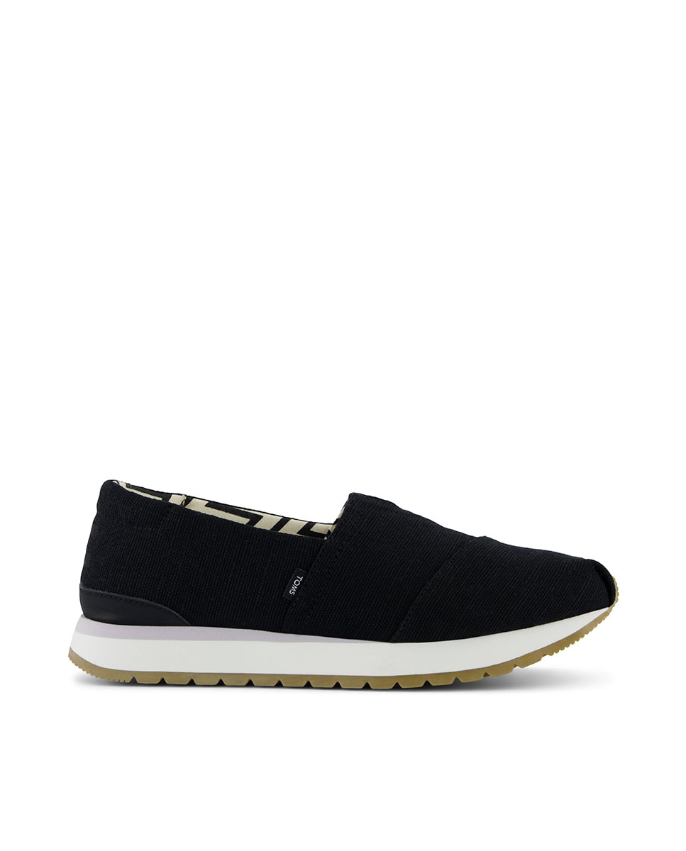 Imagem 0 de Alpercatas Rasas Resident Plus Toms em Lona Branca