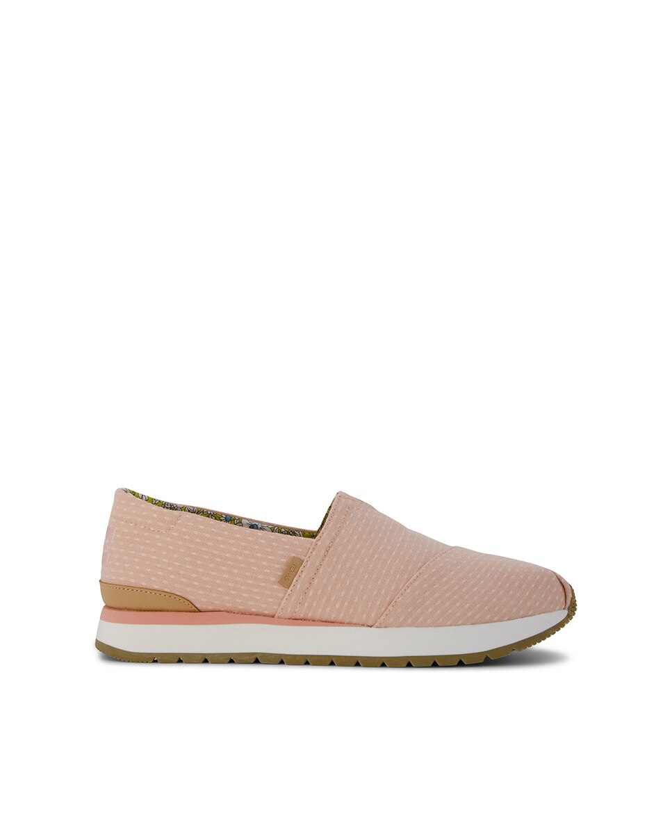 Imagem 0 de Alpercatas Rasas Resident Plus Toms em Lona com Bolinhas