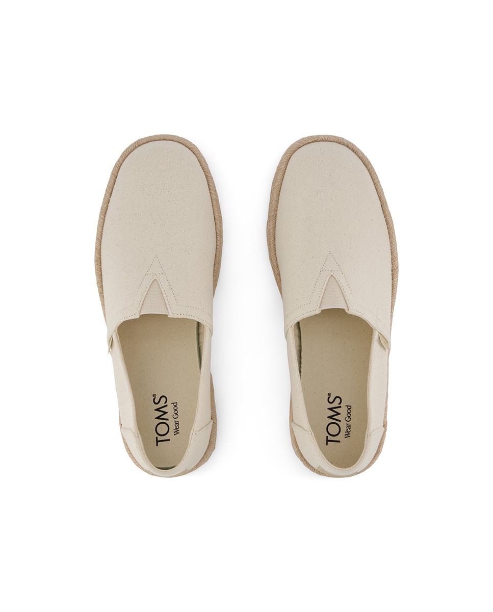 Alpercatas Rope 2 Toms em Lona Natural Natural-3