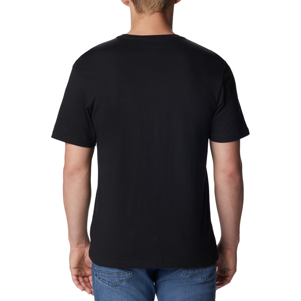 T-shirt CSC Basic Logo™ Shorts Sleeve Columbia Cinzento-claro-2
