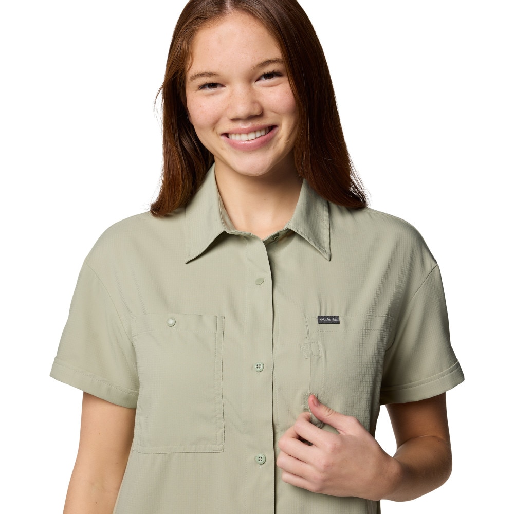 Camisa Silver Ridge Utility™ Columbia Verde-claro-4