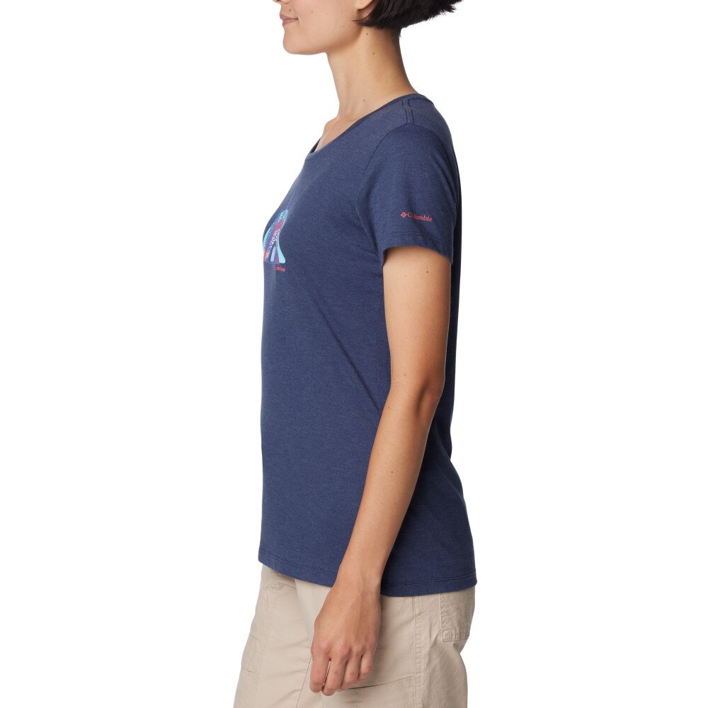 T-shirt Daisy Days™ SS Graphic Columbia Azul-escuro-3