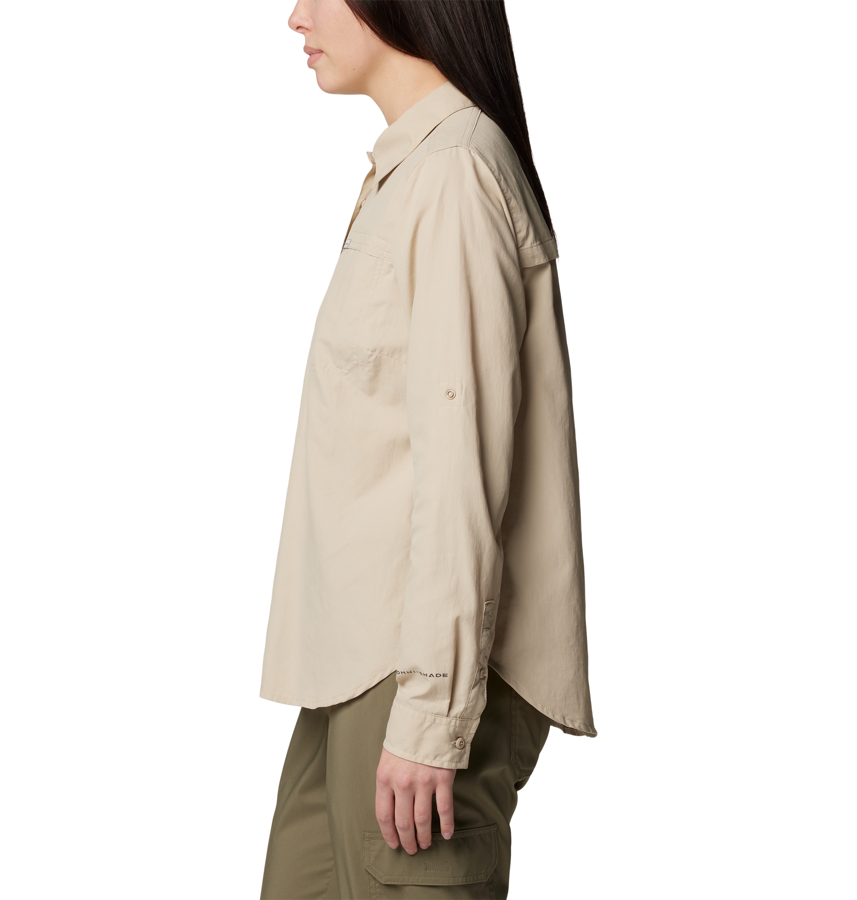 Camisa de Manga Comprida Silver Ridge™ 3 Eur Columbia Bege-3