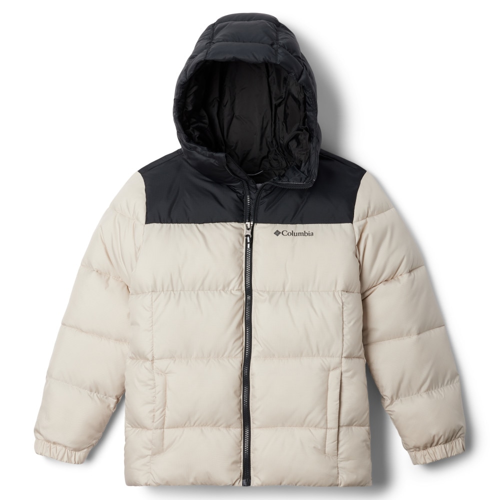 Casaco Acolchoado Infantil Puffect™ Columbia Branco-marfim-1
