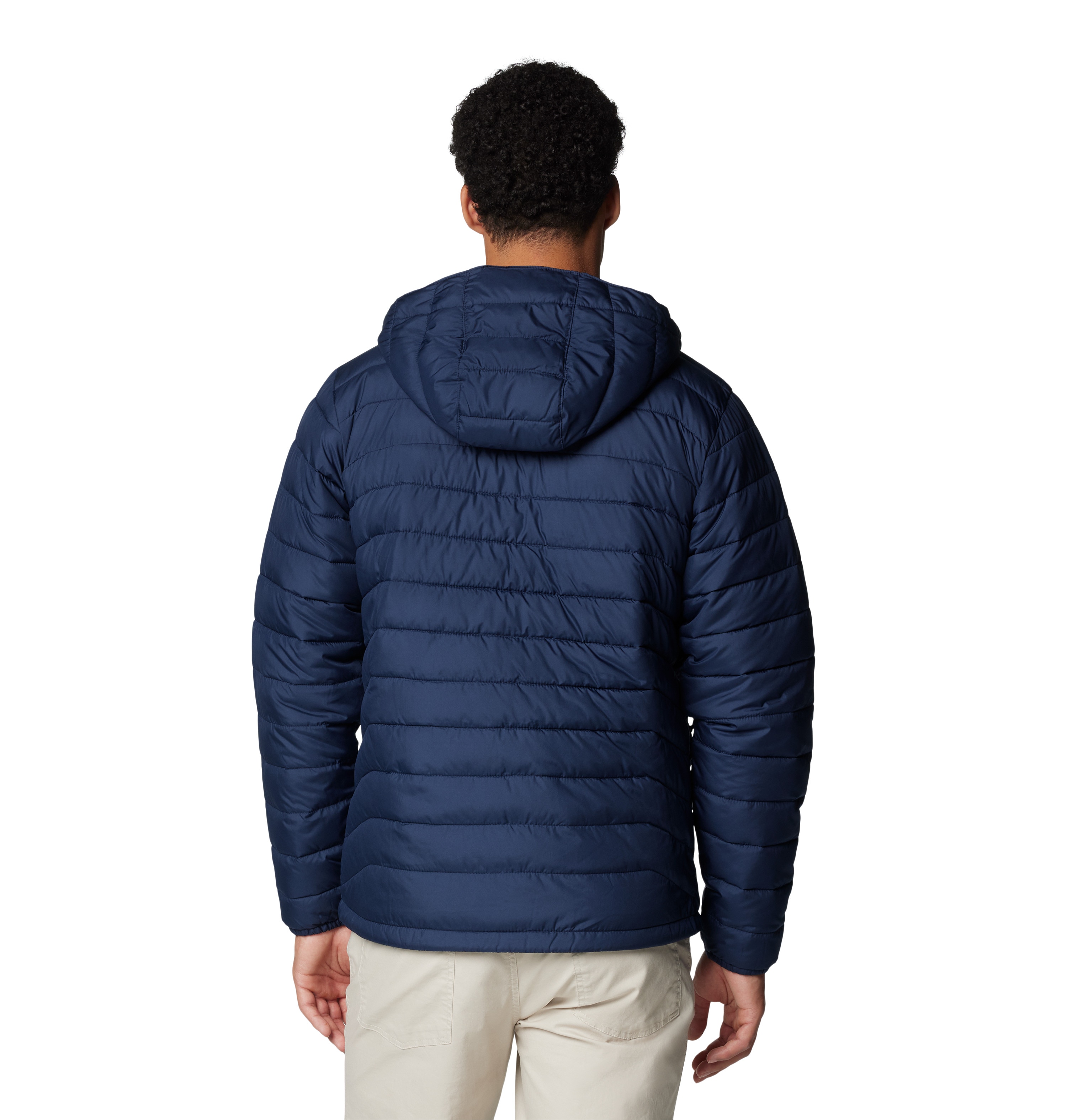 Plumífero Powder Lite™ Ii Hooded Columbia Azul-marinho-2