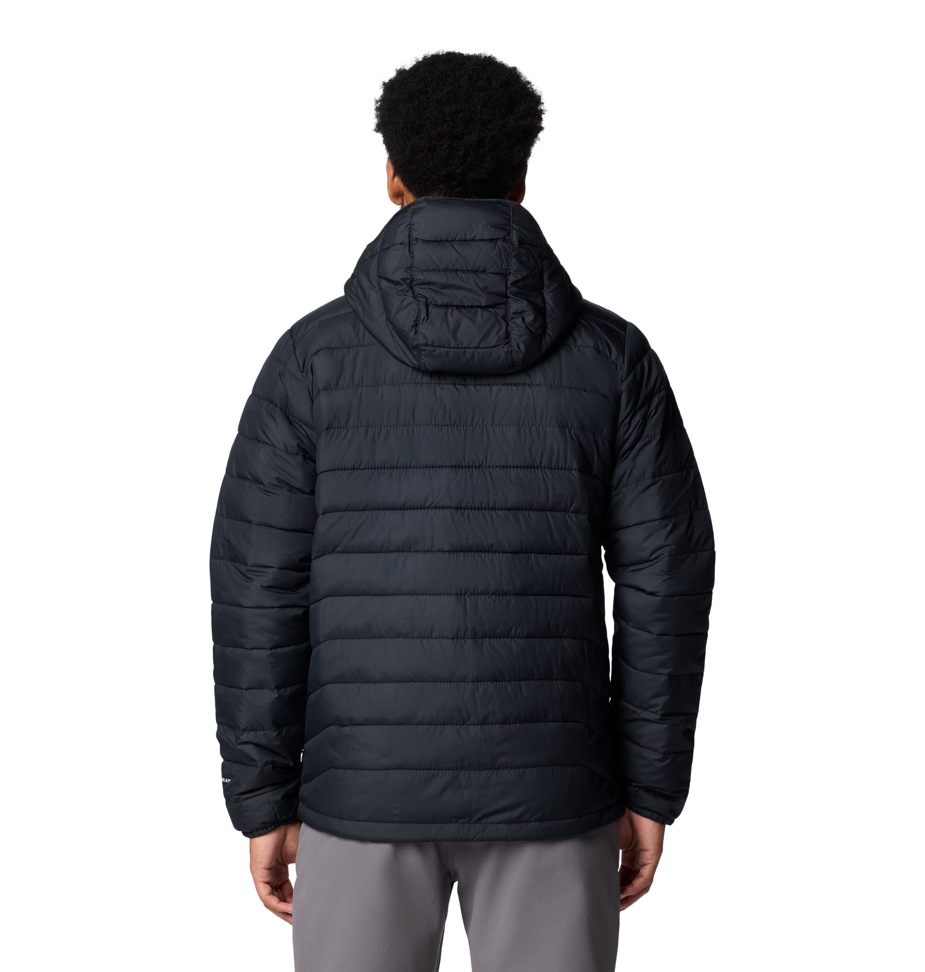 Plumífero Powder Lite™ Ii Hooded Columbia Preto-2