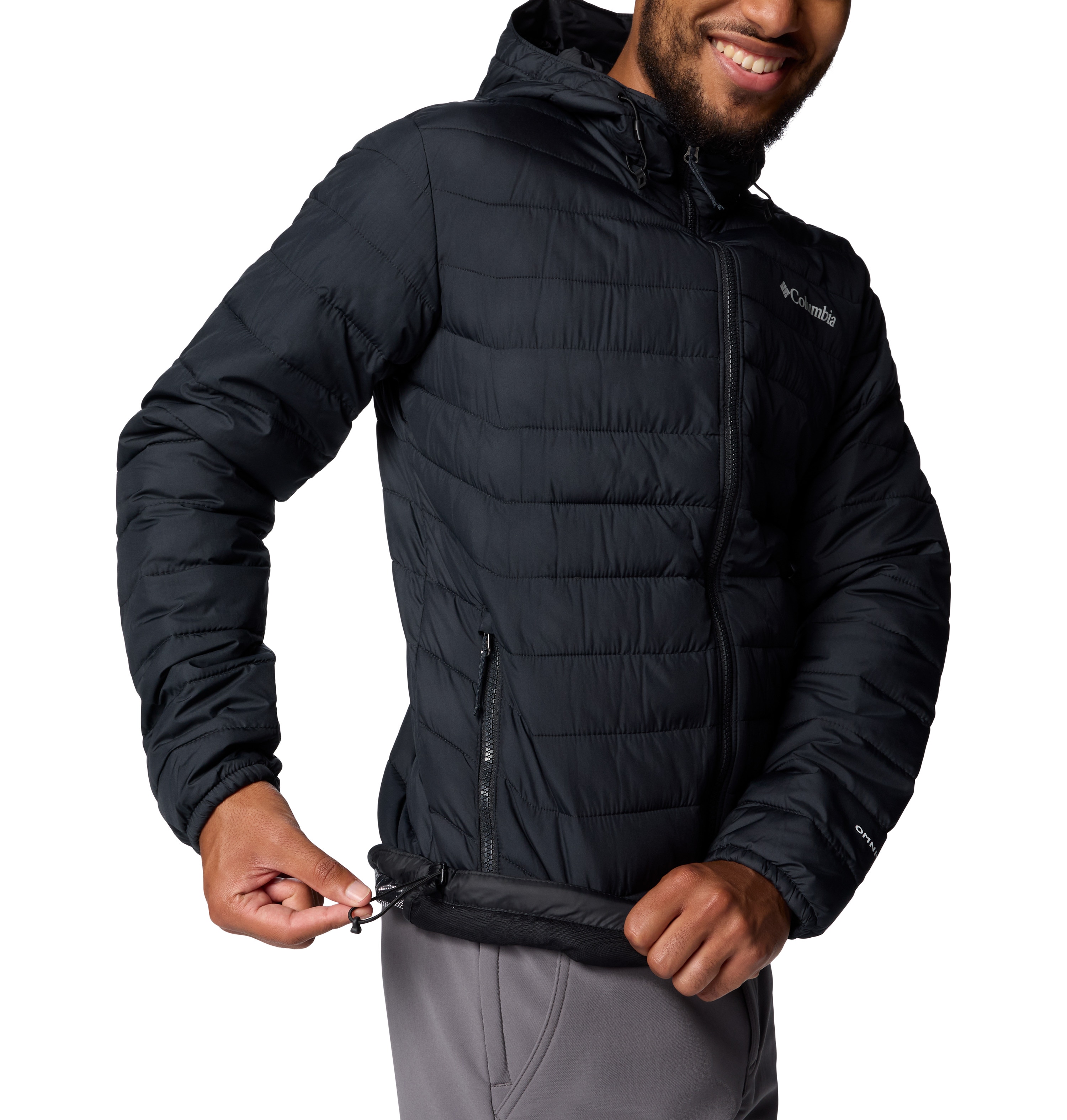 Plumífero Powder Lite™ Ii Hooded Columbia Preto-6