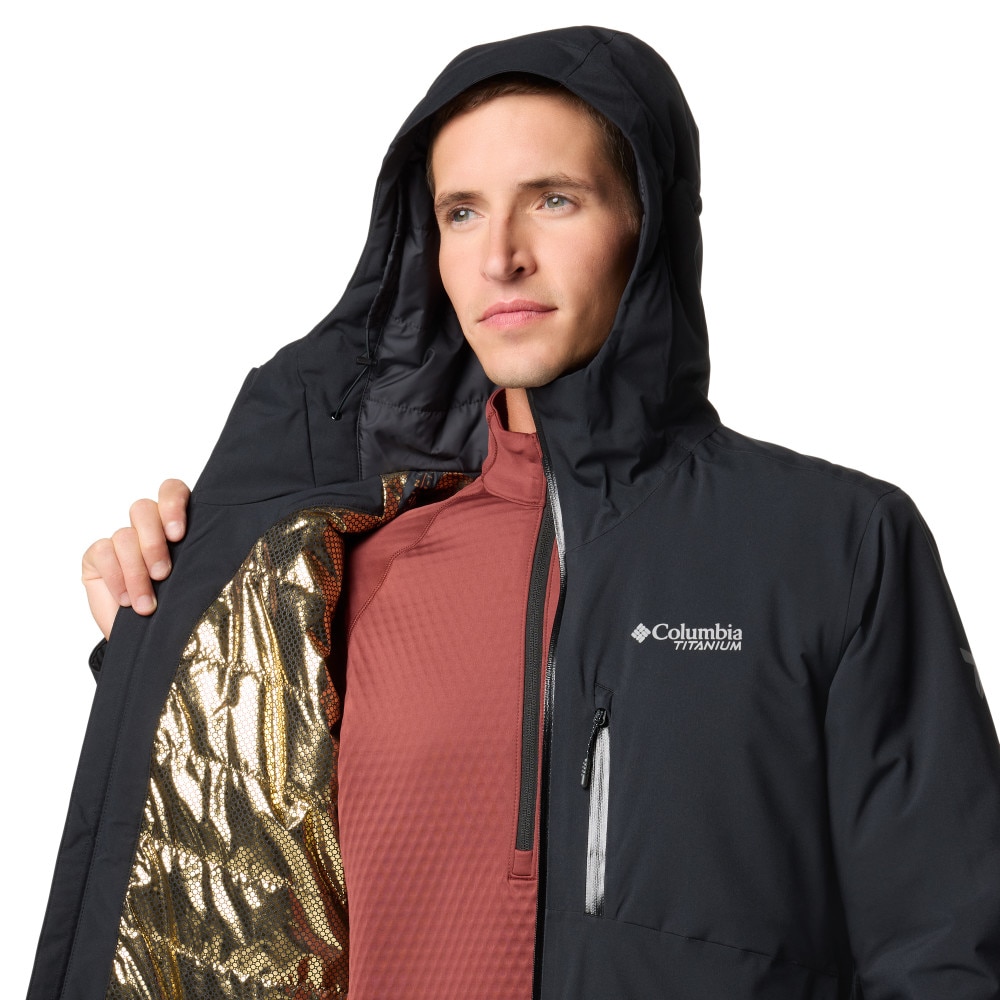 Casaco Impermeável Explorer's Edge™ Ii Columbia Preto-4