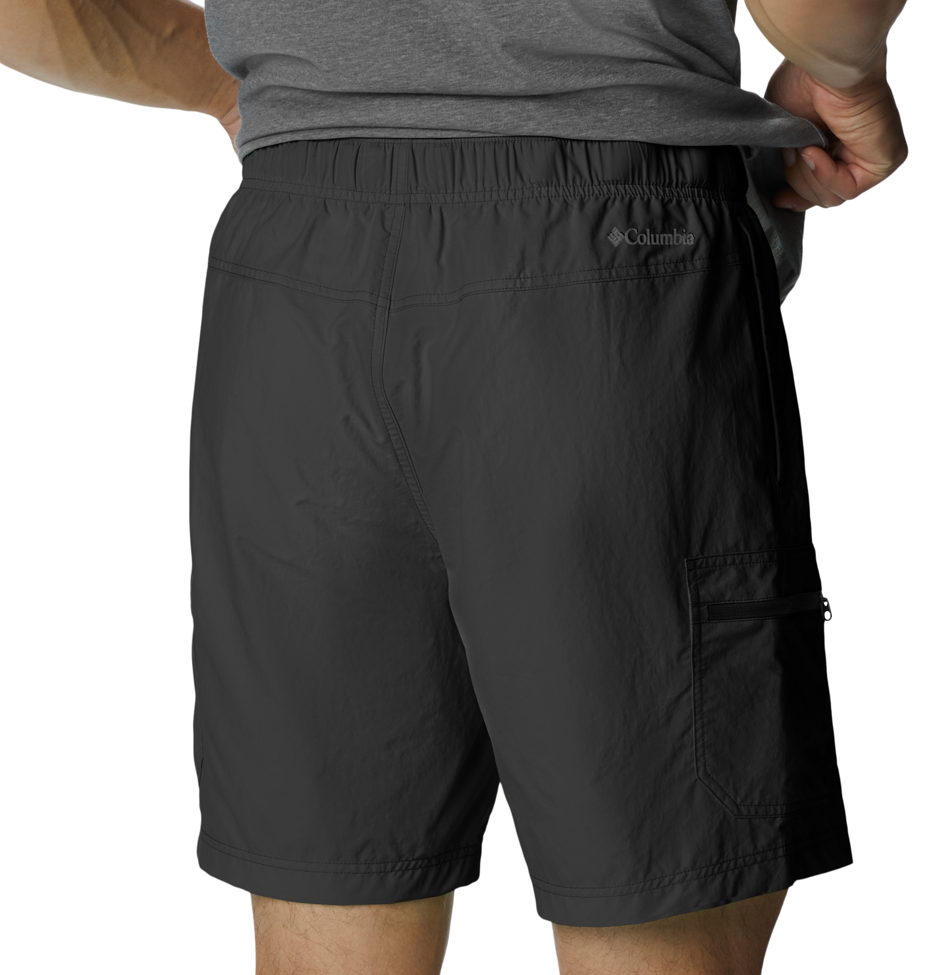 Calças Curtas de Caminhada Mountaindale™ Cargo Columbia Preto-4
