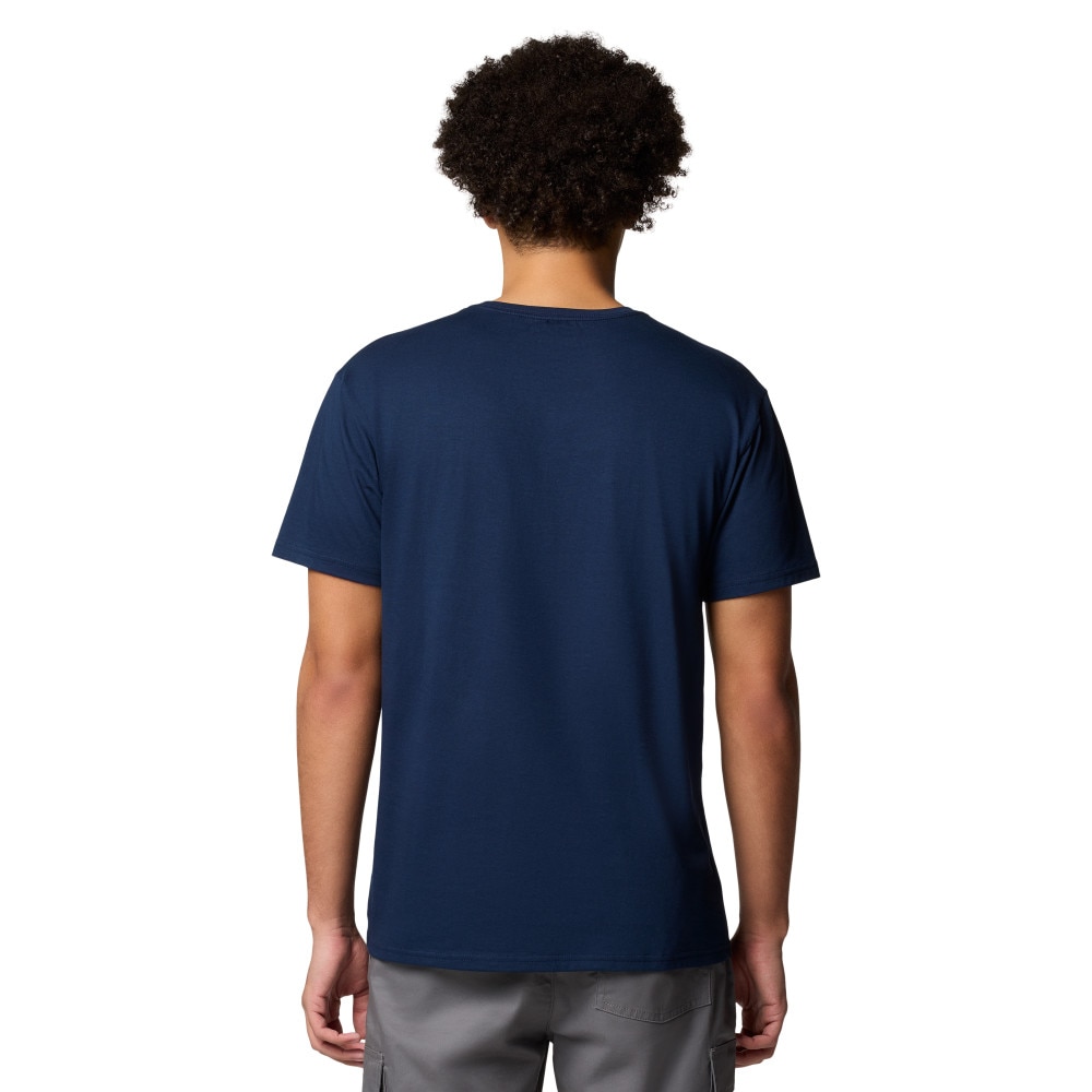 T-shirt Csc Basic Logo™ Columbia Azul-marinho-2