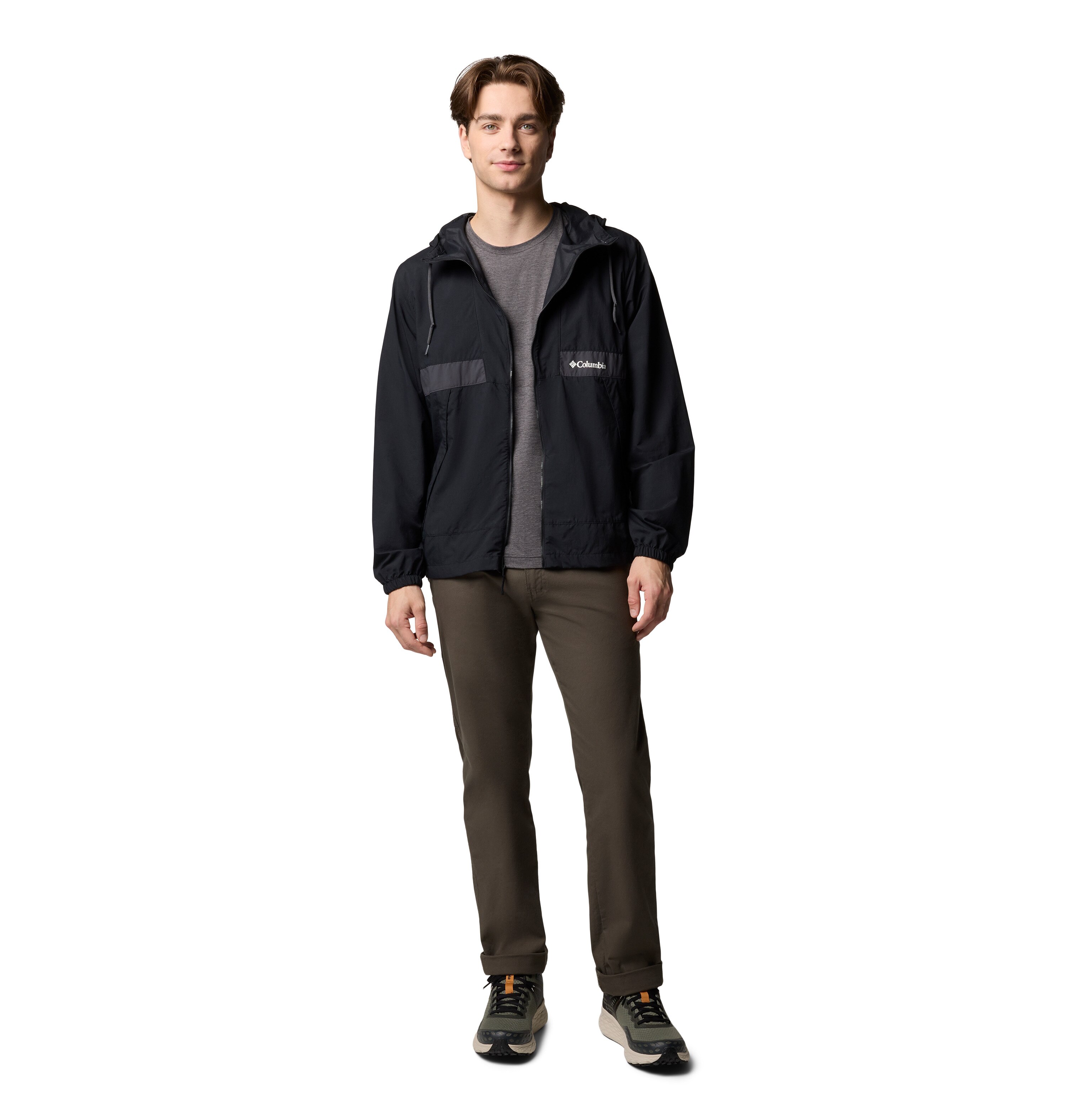 Casaco Corta-vento Spire Valley™ Hooded Columbia Cinzento-5