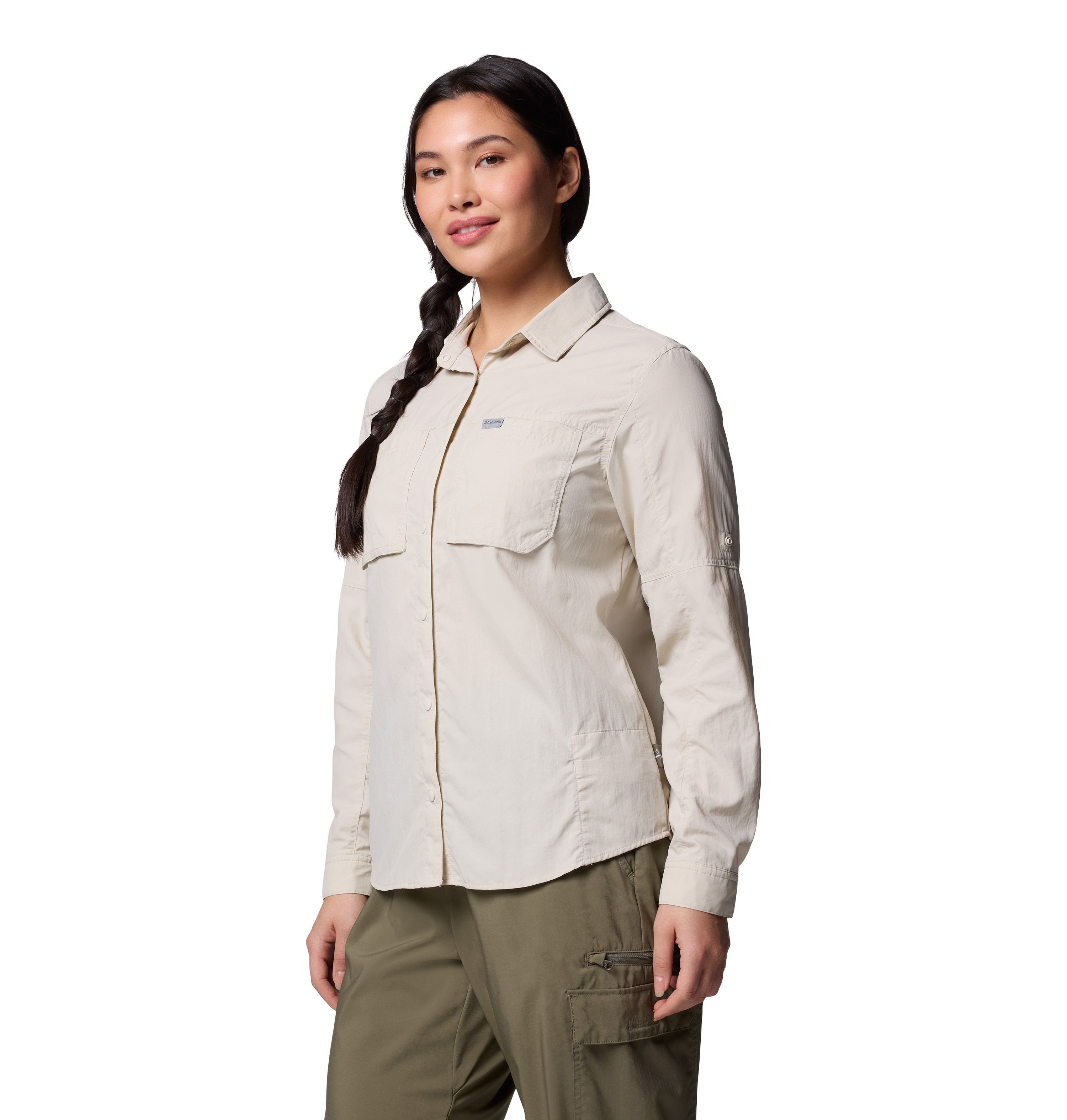 Camisa de Manga Comprida Skien Valley™ Columbia Areia-3