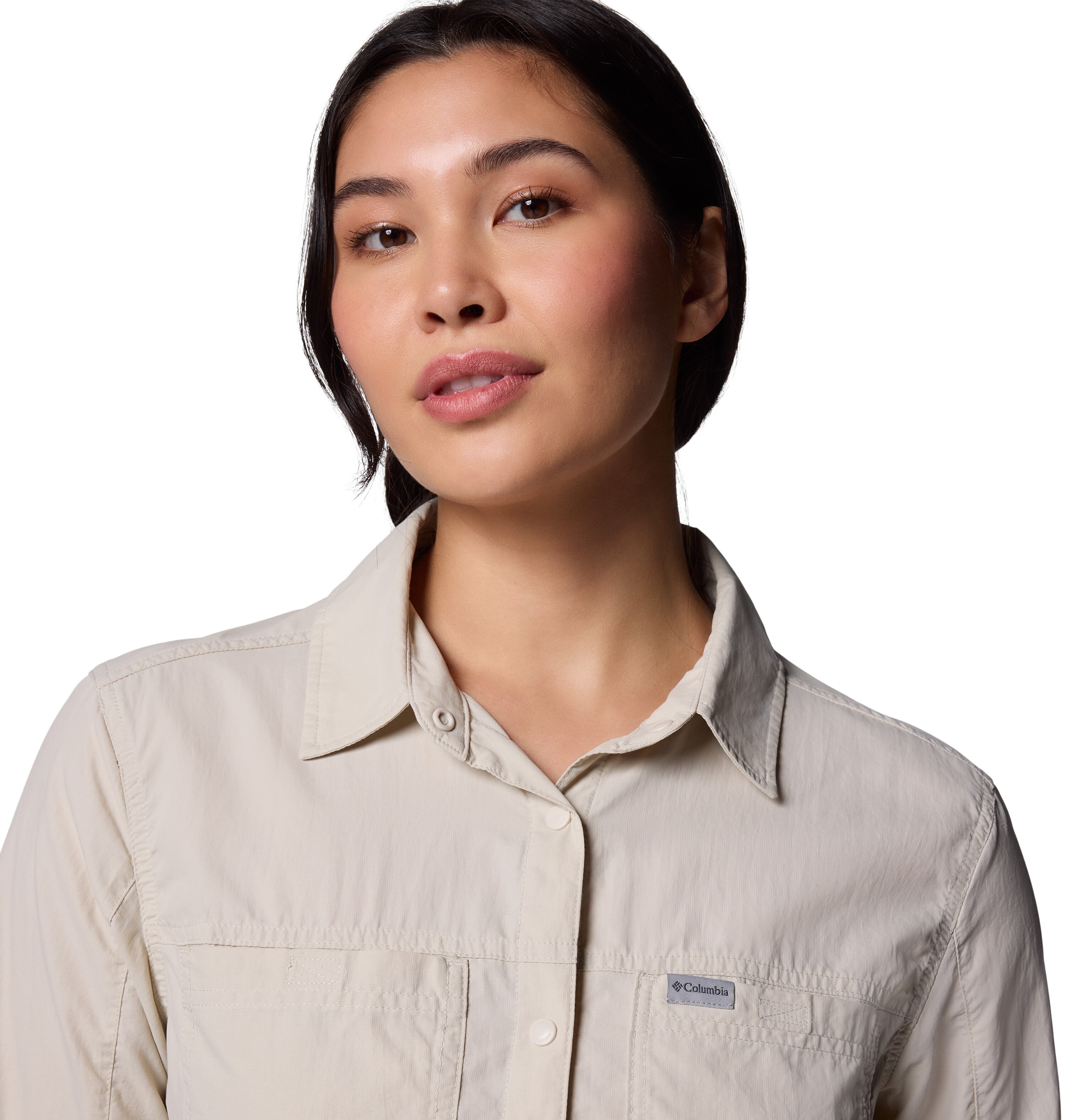 Camisa de Manga Comprida Skien Valley™ Columbia Areia-6