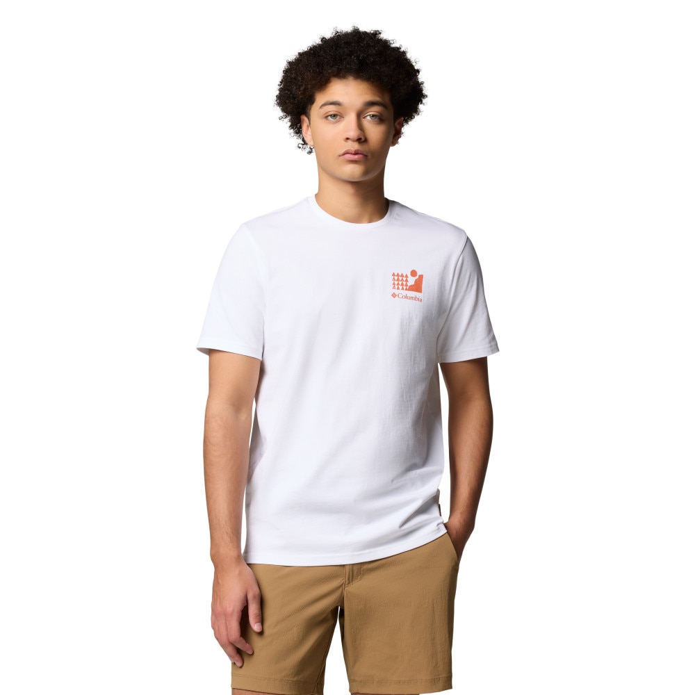 T-shirt Explorers Canyon™ Columbia Branco-1