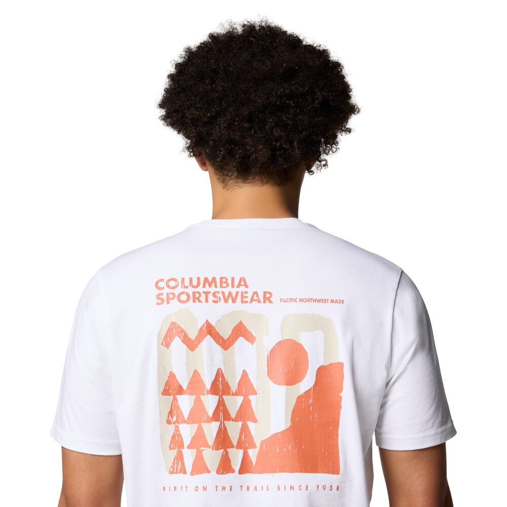 T-shirt Explorers Canyon™ Columbia Branco-5
