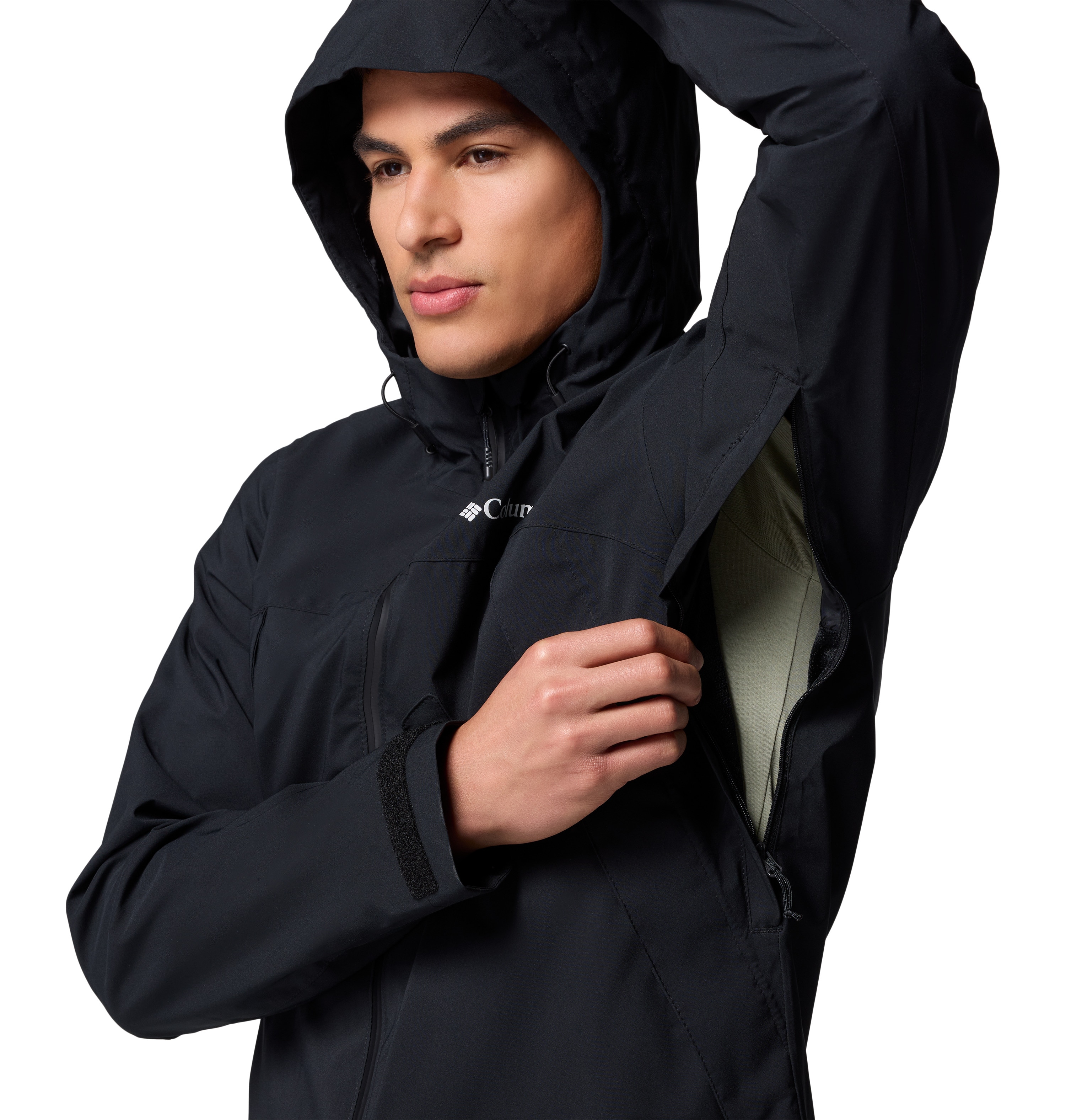 Casaco Impermeável Boulder Falls™ Columbia Preto-5