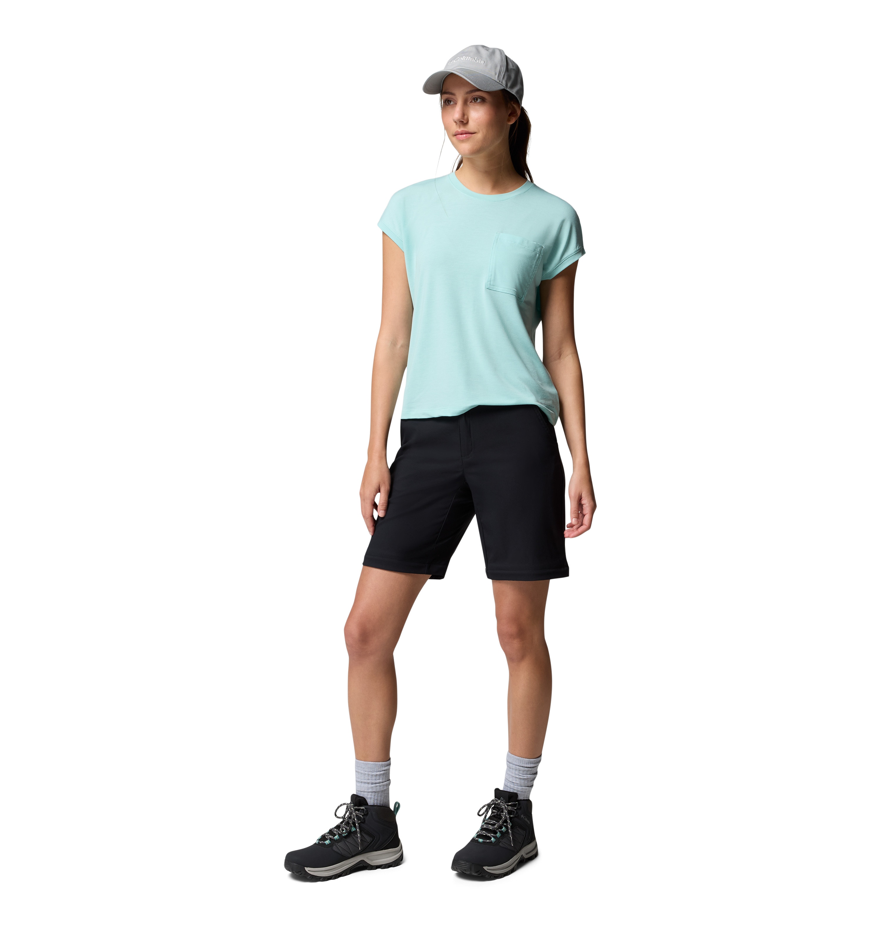 Calças Convertíveis de Caminhada Leslie Falls™ Columbia Preto-3