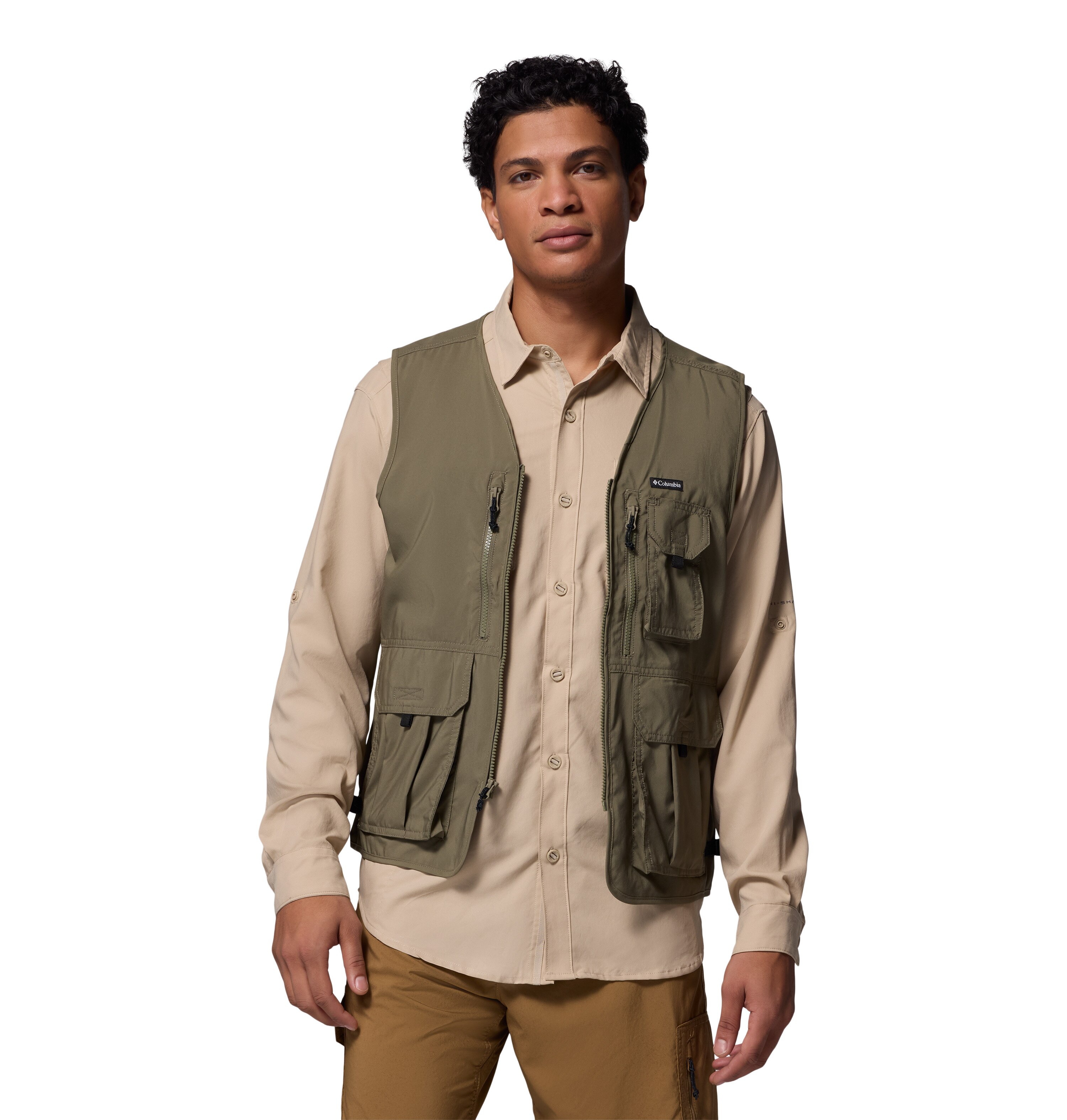 Colete Silver Ridge™ Utility Columbia Bege-6
