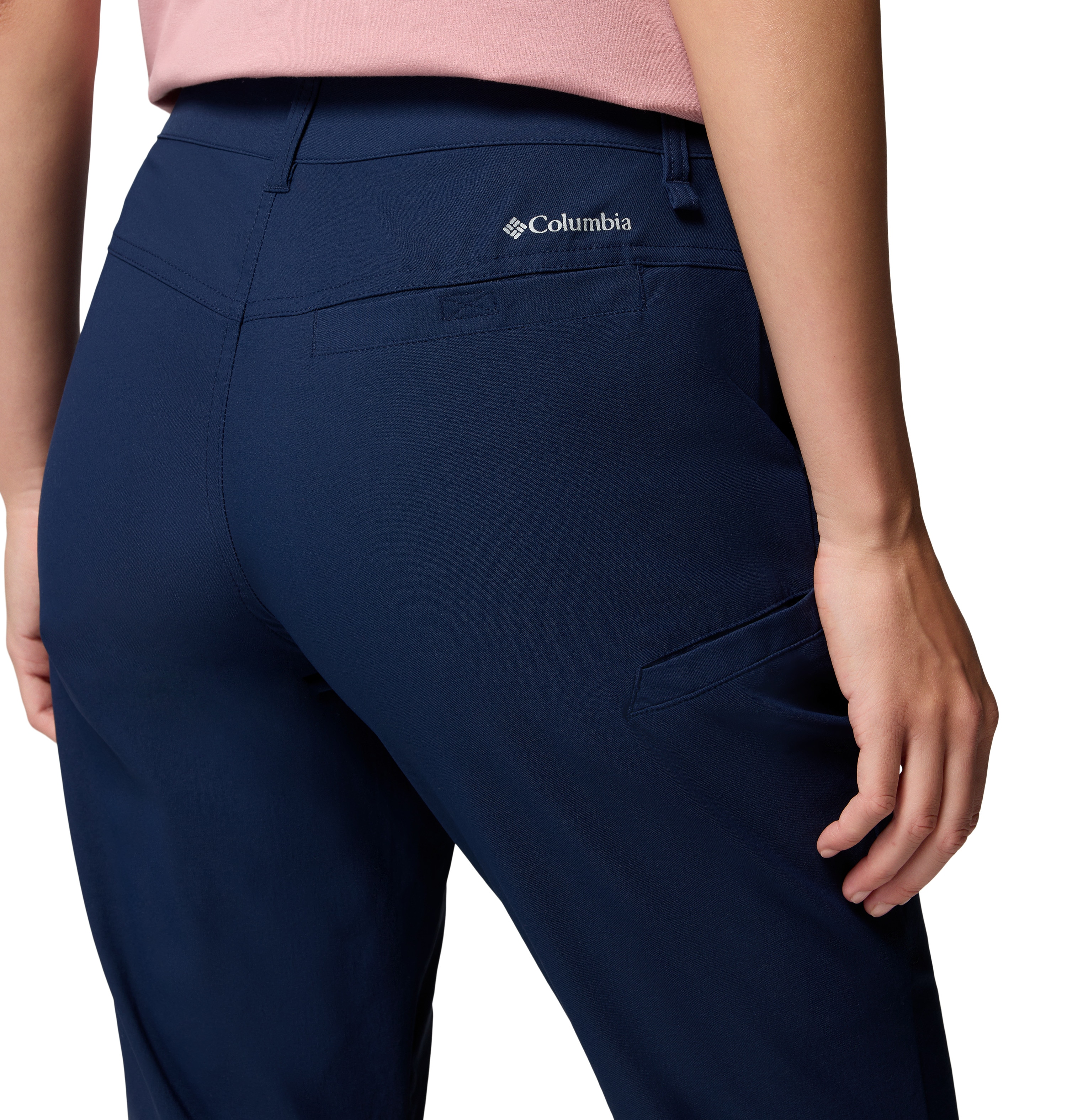 Calças Pirata de Caminhada Leslie Falls™ Knee Columbia Azul-marinho-4