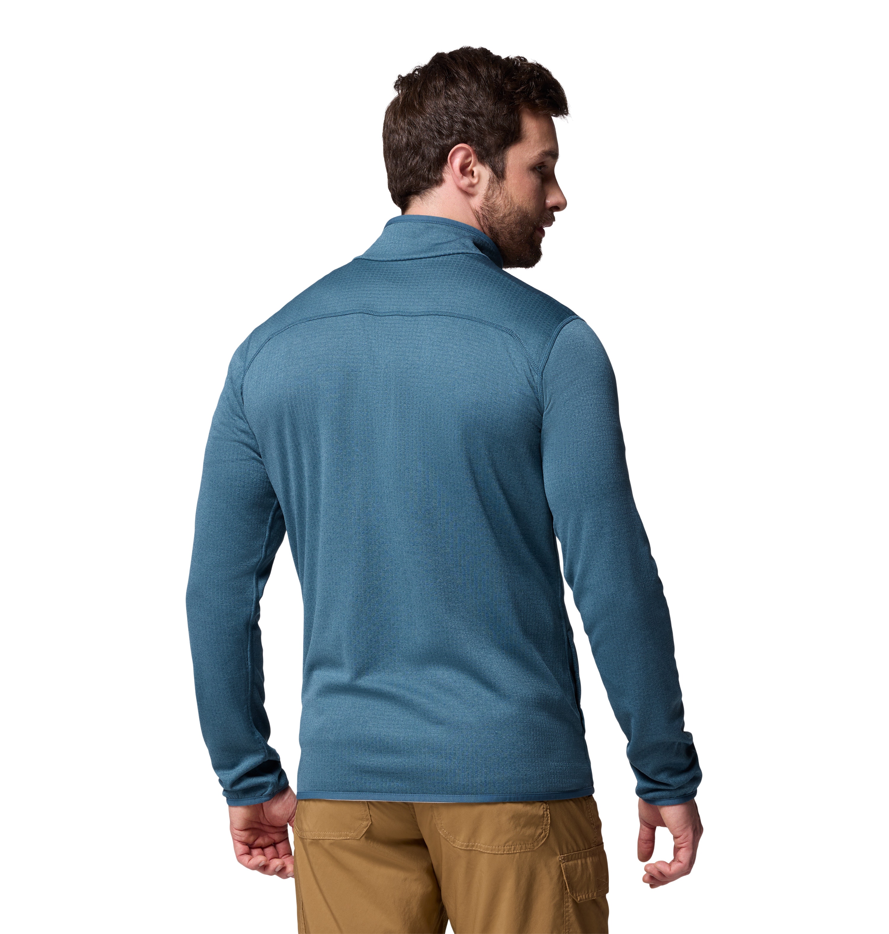 Forro Polar Essential Hike™ Grid Columbia Azul-turquesa-2