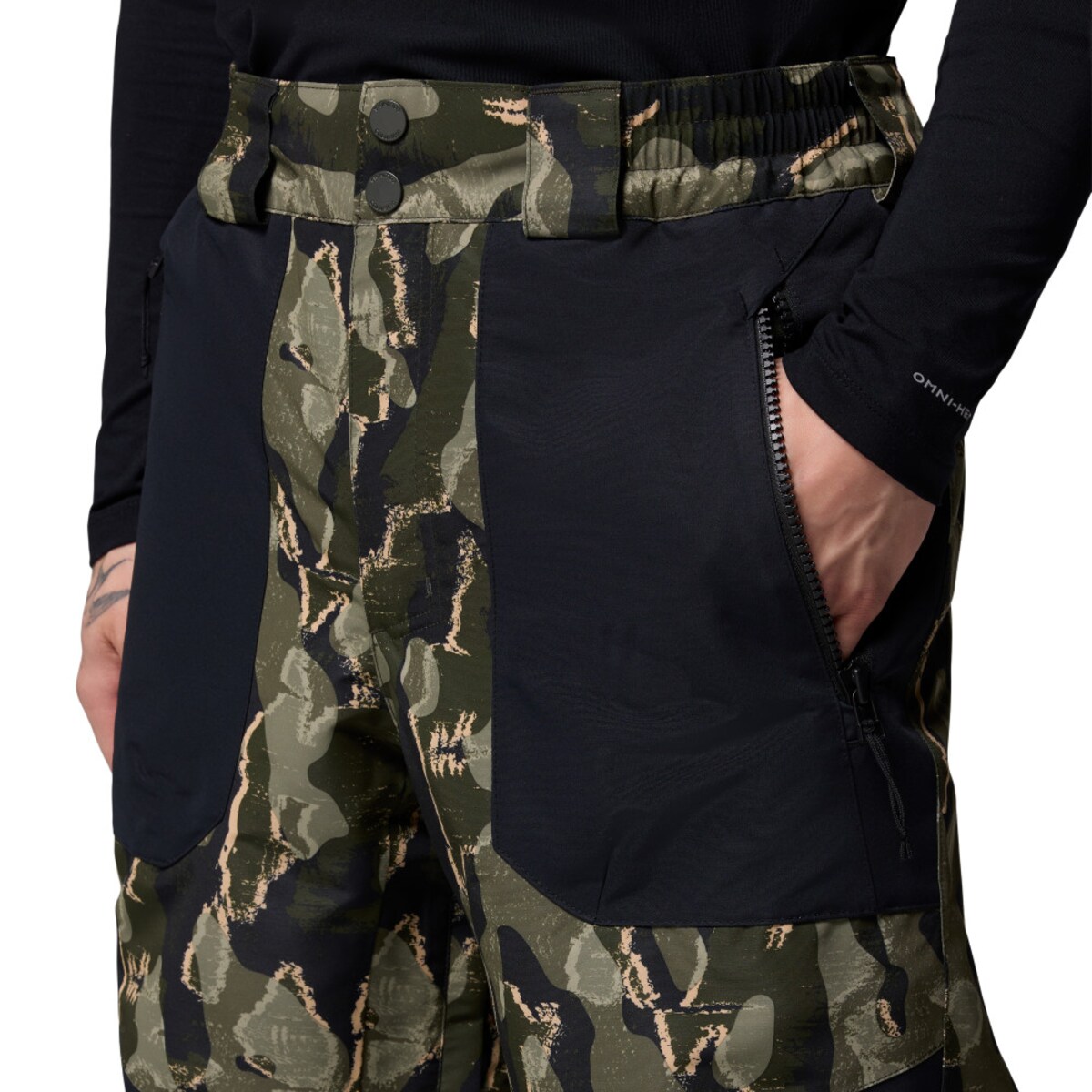 Calças de Ski Coreshot™ Printed Columbia Verde Azeitona-6