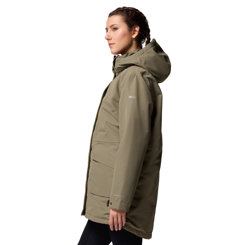 Casaco Impermeável Pulaski™ Columbia Verde-militar-6