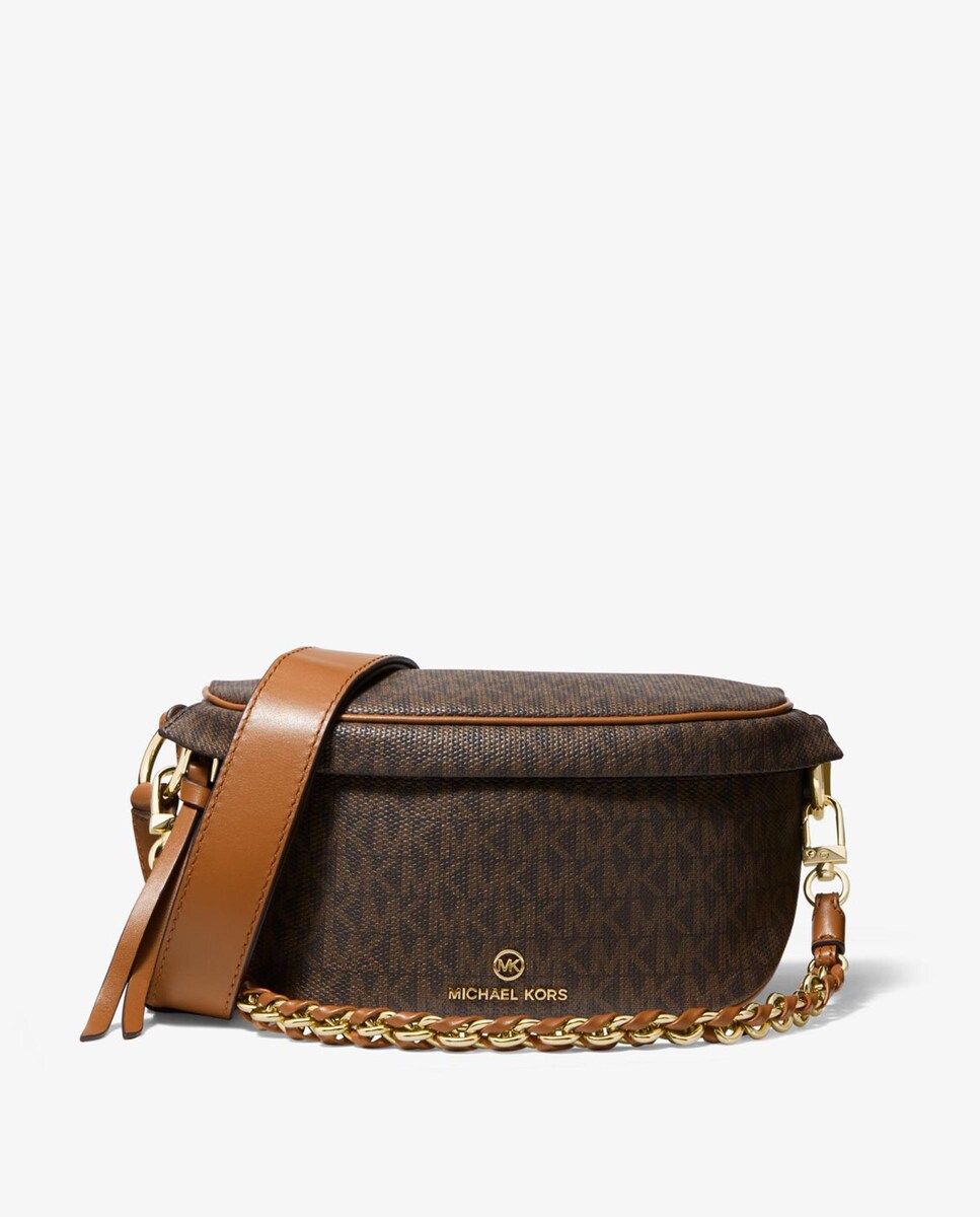 Bolsa de Cintura Slater Conversível a Mala de Tiracolo Castanho-escuro-1